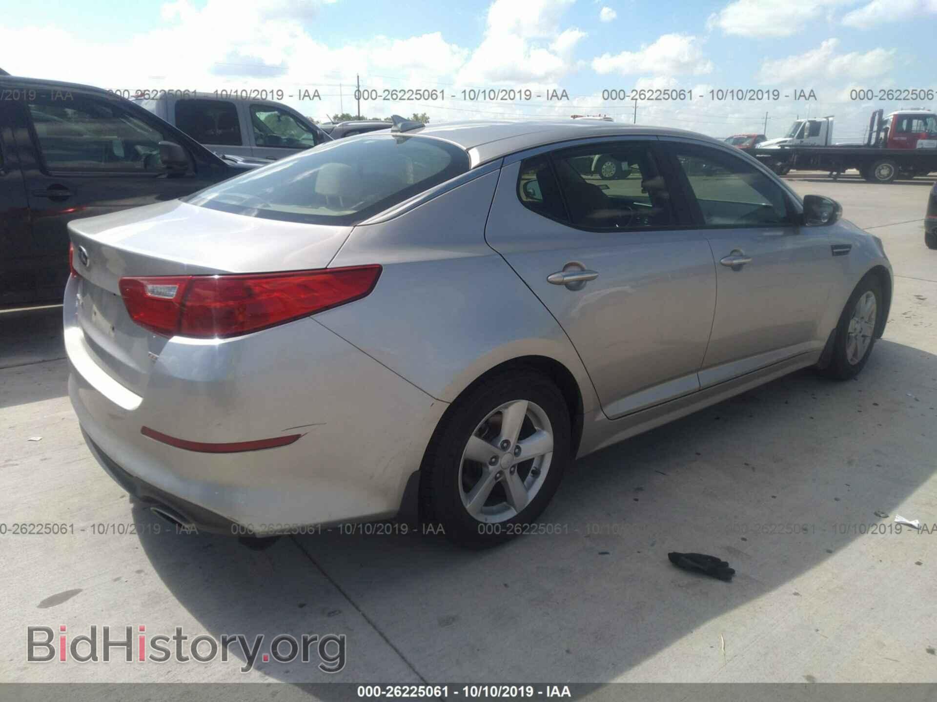 2014 KIA OPTIMA - VIN: KNAGM4A77E5449835 - Фото 4