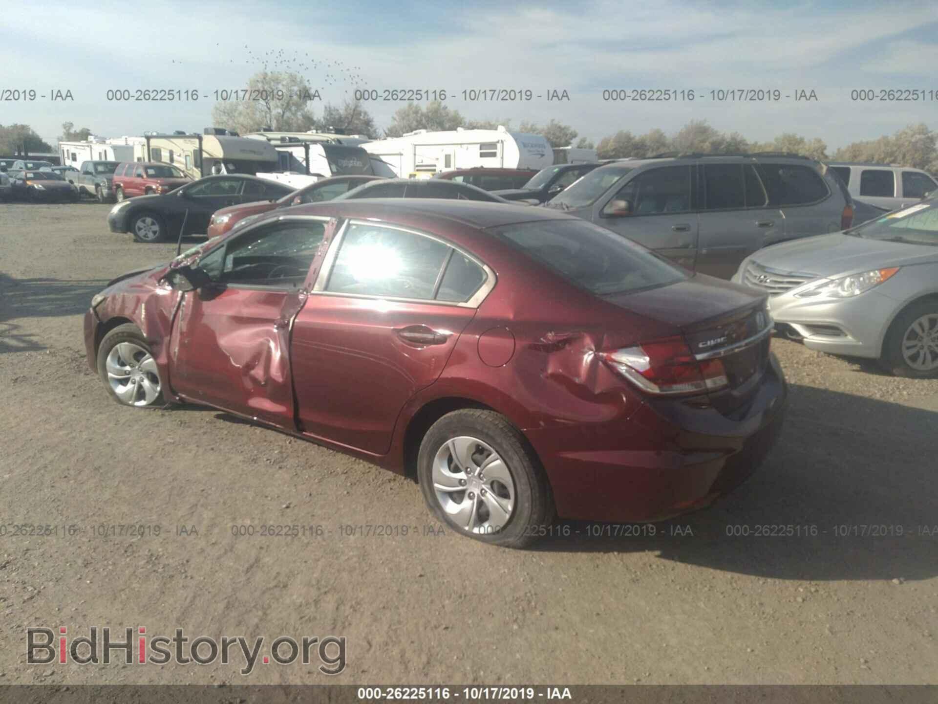 2013 HONDA CIVIC - VIN: 2HGFB2F51DH565024 - Photo 3