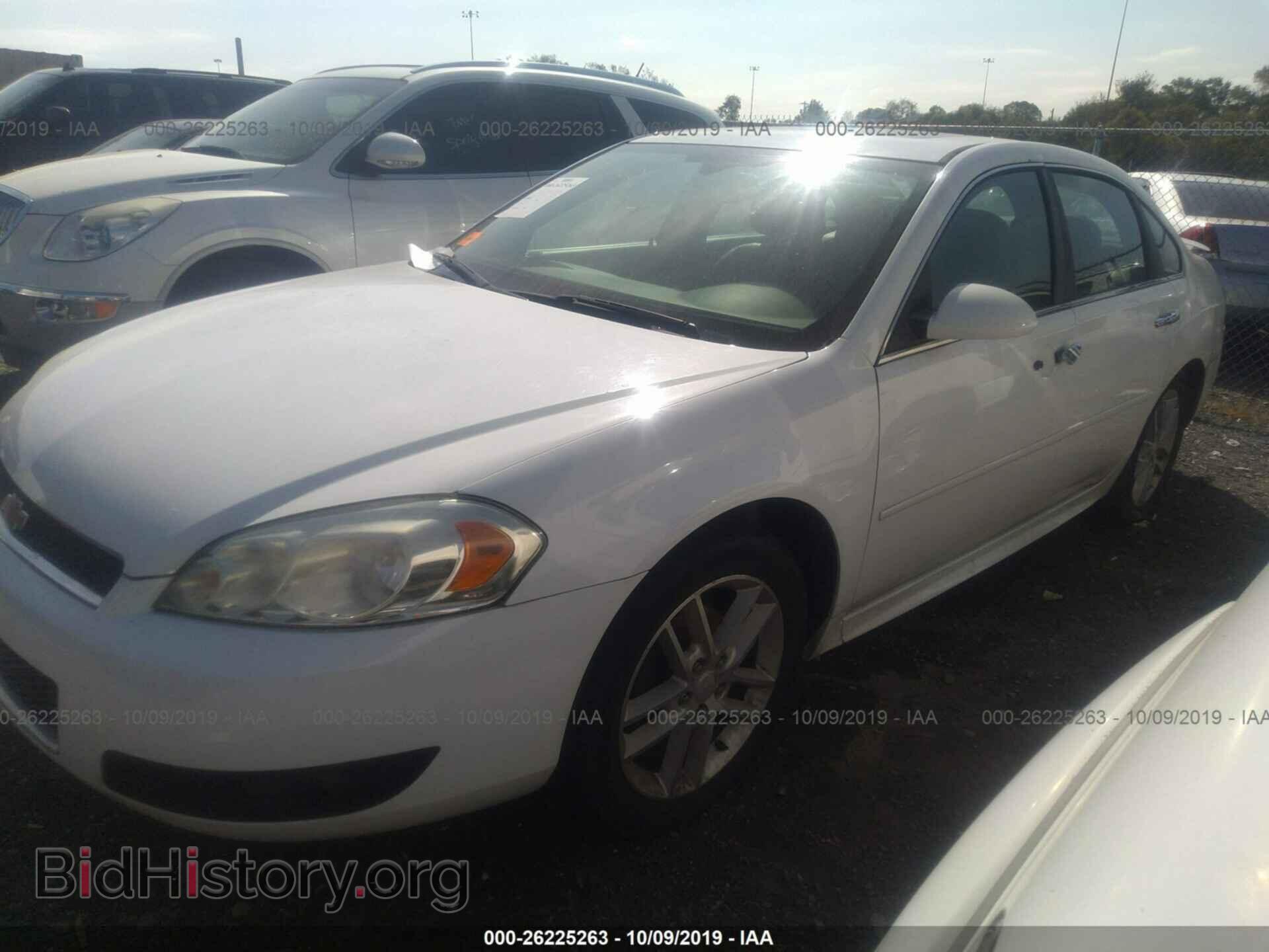 2012 CHEVROLET IMPALA - VIN: 2G1WC5E38C1199186 - Фото 2