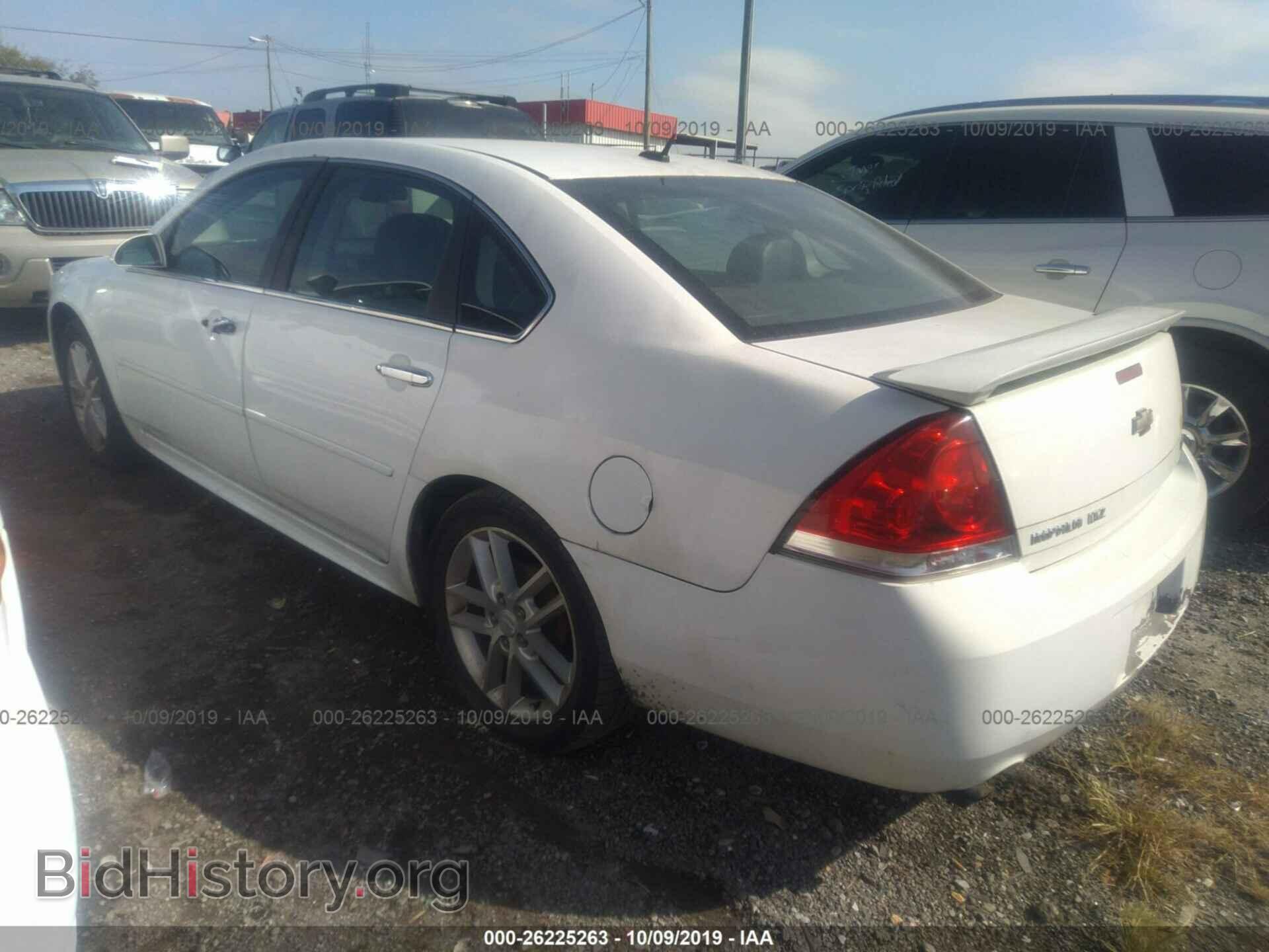 2012 CHEVROLET IMPALA - VIN: 2G1WC5E38C1199186 - Фото 3