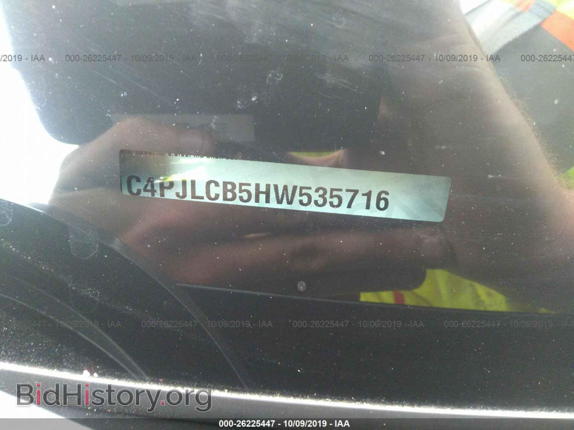 2017 JEEP CHEROKEE - VIN: 1C4PJLCB5HW535716 - Фото 9