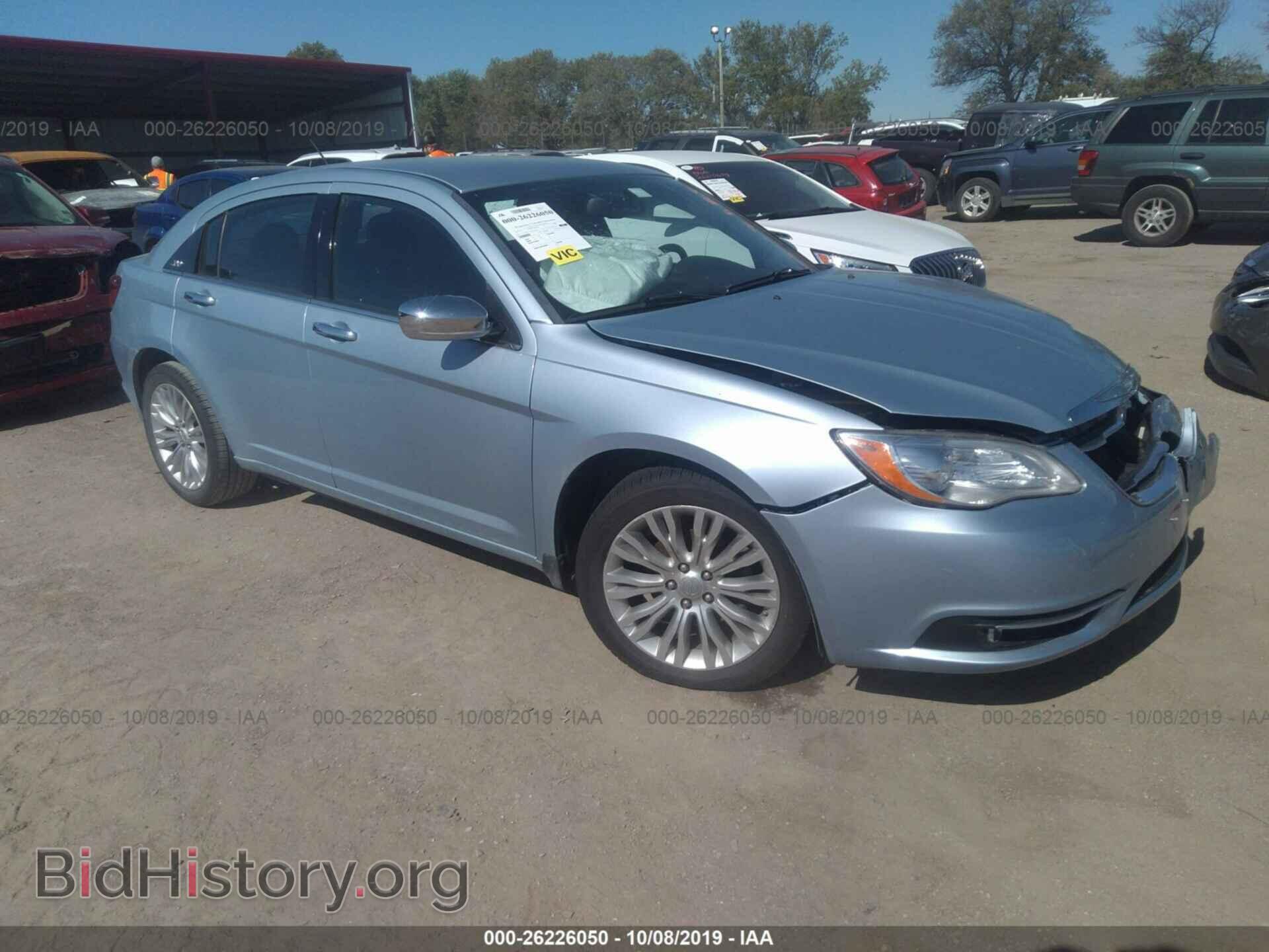 Фотография 1C3CCBCG1CN161445 - CHRYSLER 200 2012