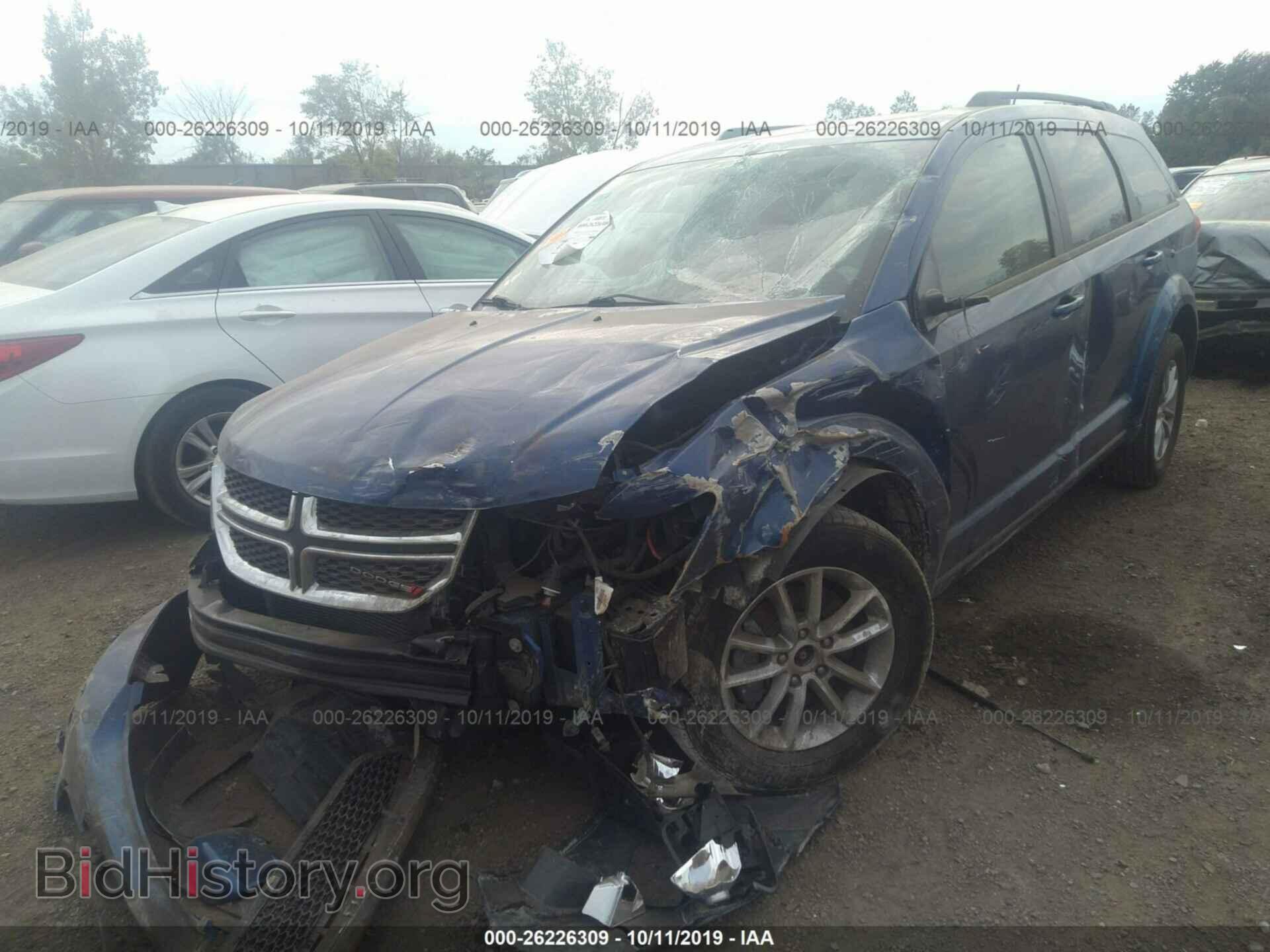 2015 DODGE JOURNEY - VIN: 3C4PDCBB1FT641432 - Фото 2