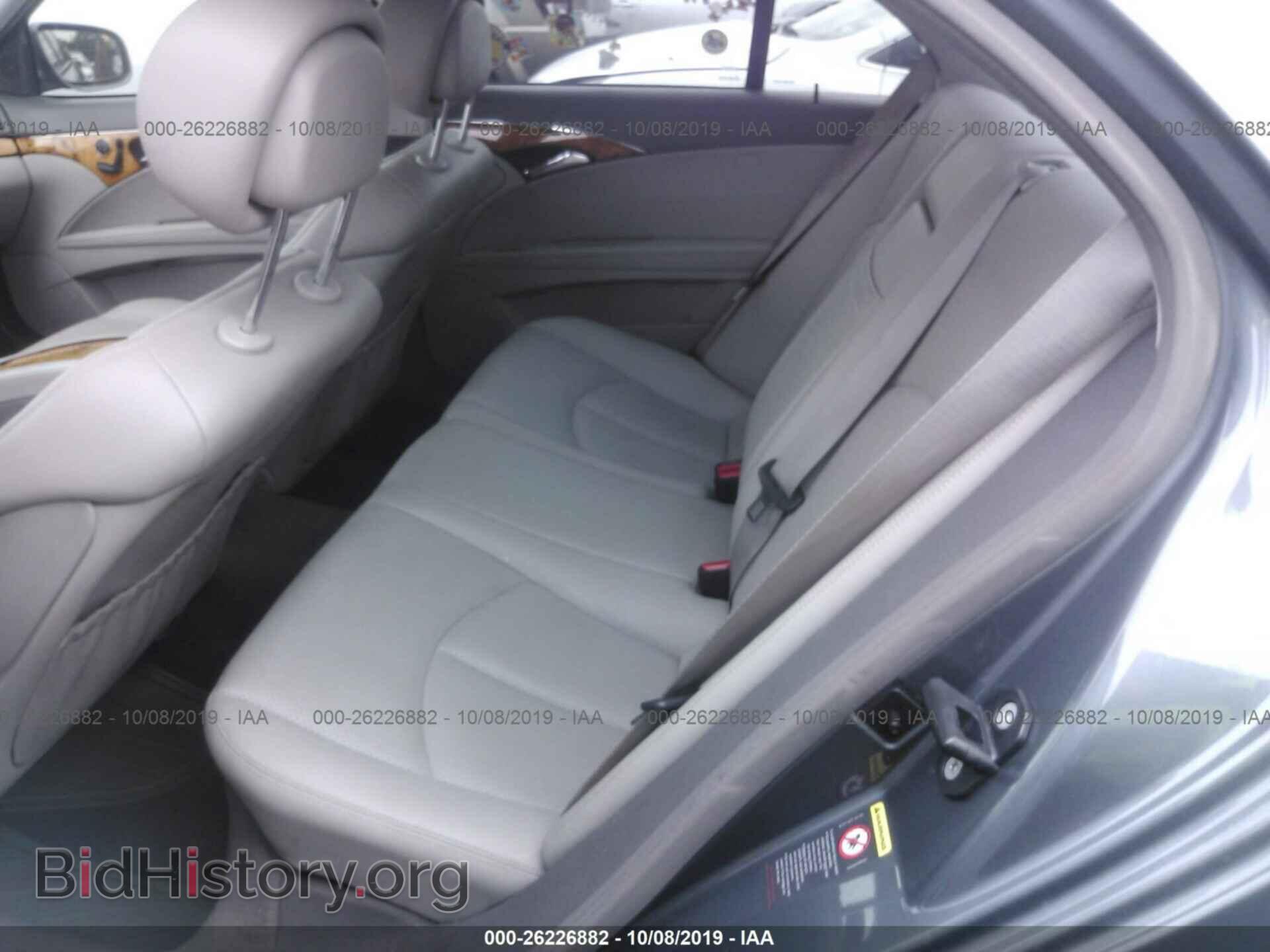 2007 MERCEDES-BENZ E - VIN: WDBUF22X37B083622 - Фото 8