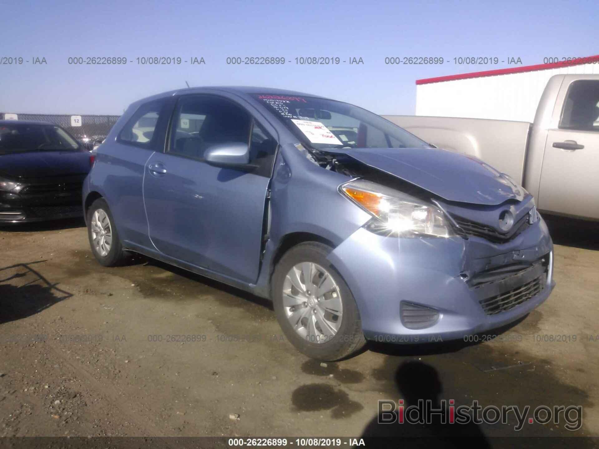 Photo VNKJTUD34EA006433 - TOYOTA YARIS 2014