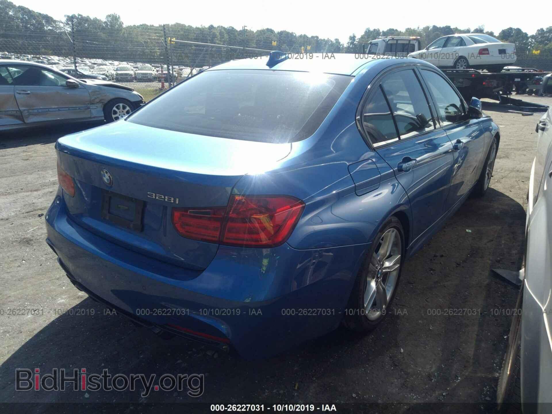 2014 BMW 328 - VIN: WBA3A5C56EP601679 - Фото 4