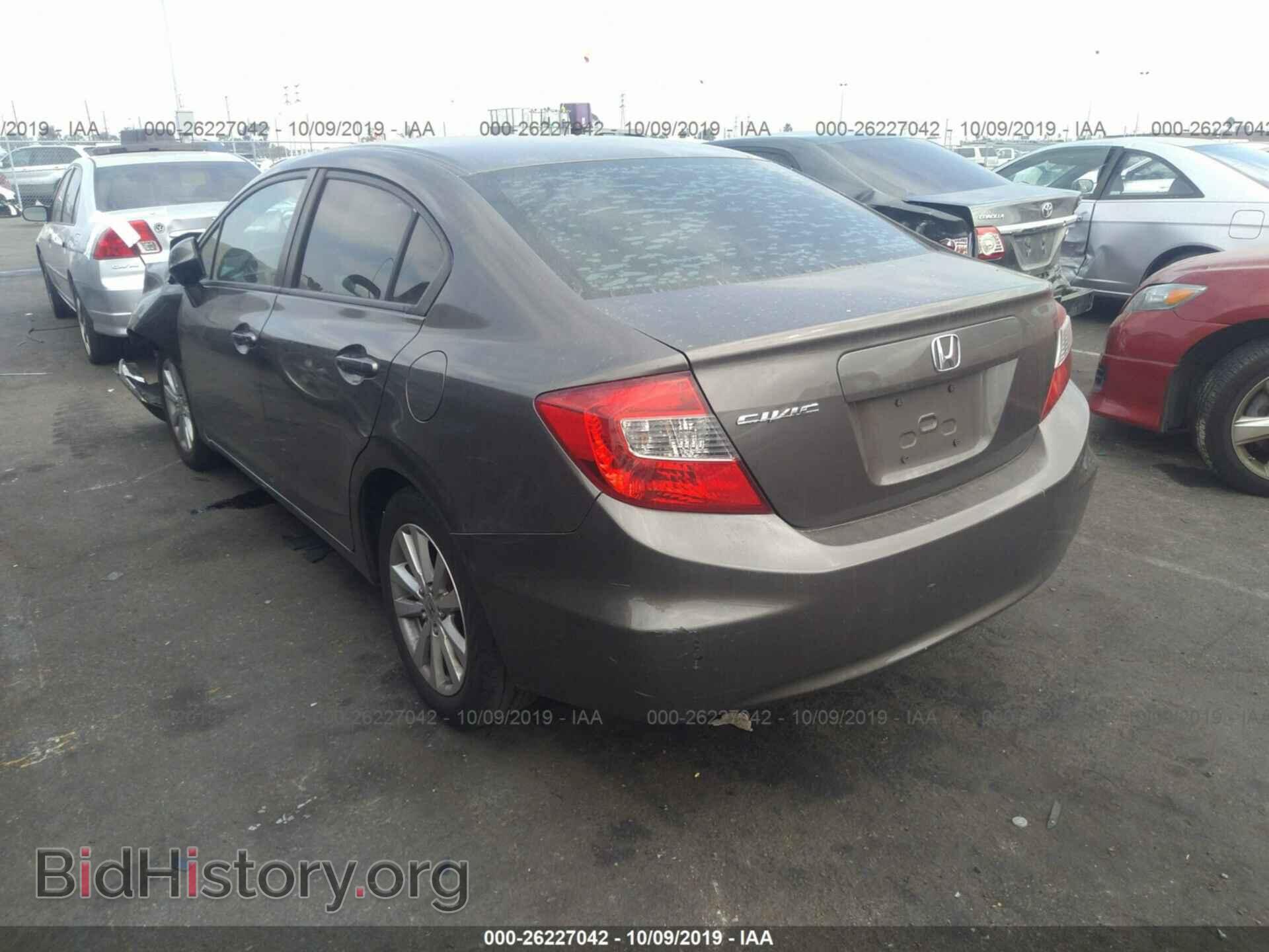 2012 HONDA CIVIC - VIN: 2HGFB2F89CH602619 - Фото 3