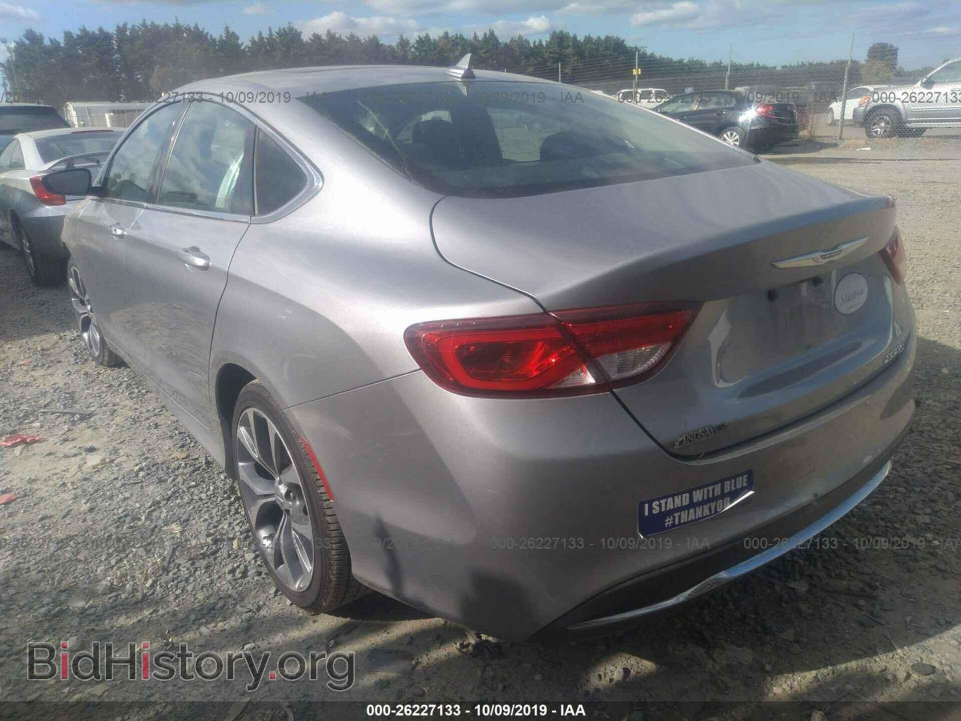 2015 CHRYSLER 200 - VIN: 1C3CCCCBXFN509077 - Photo 3