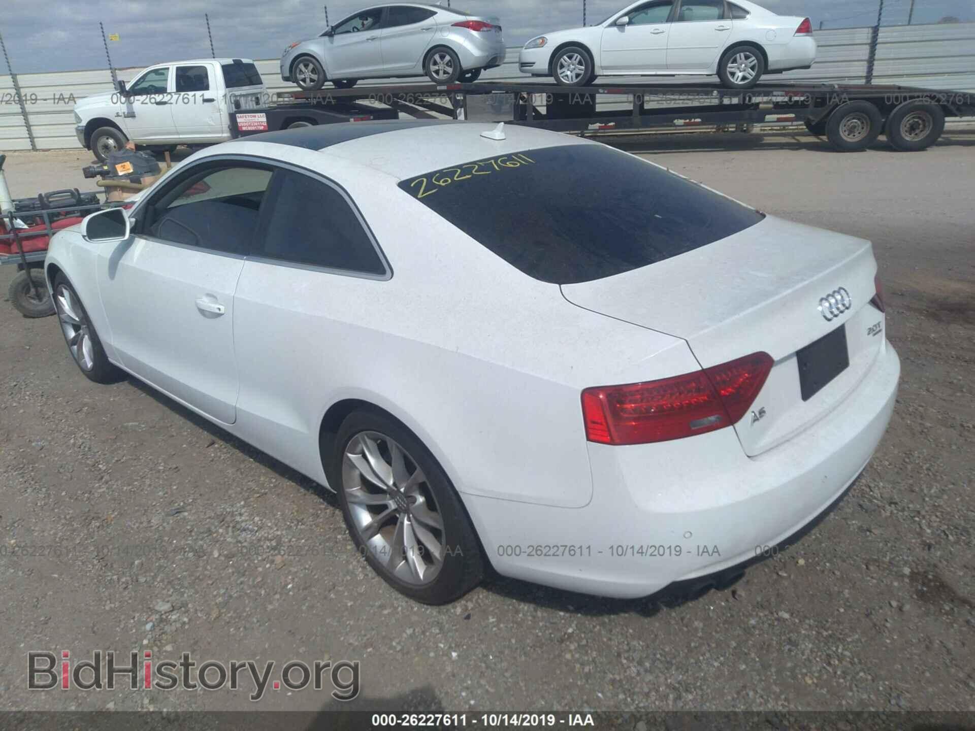 2013 AUDI A5 - VIN: WAULFAFR9DA001359 - Photo 3