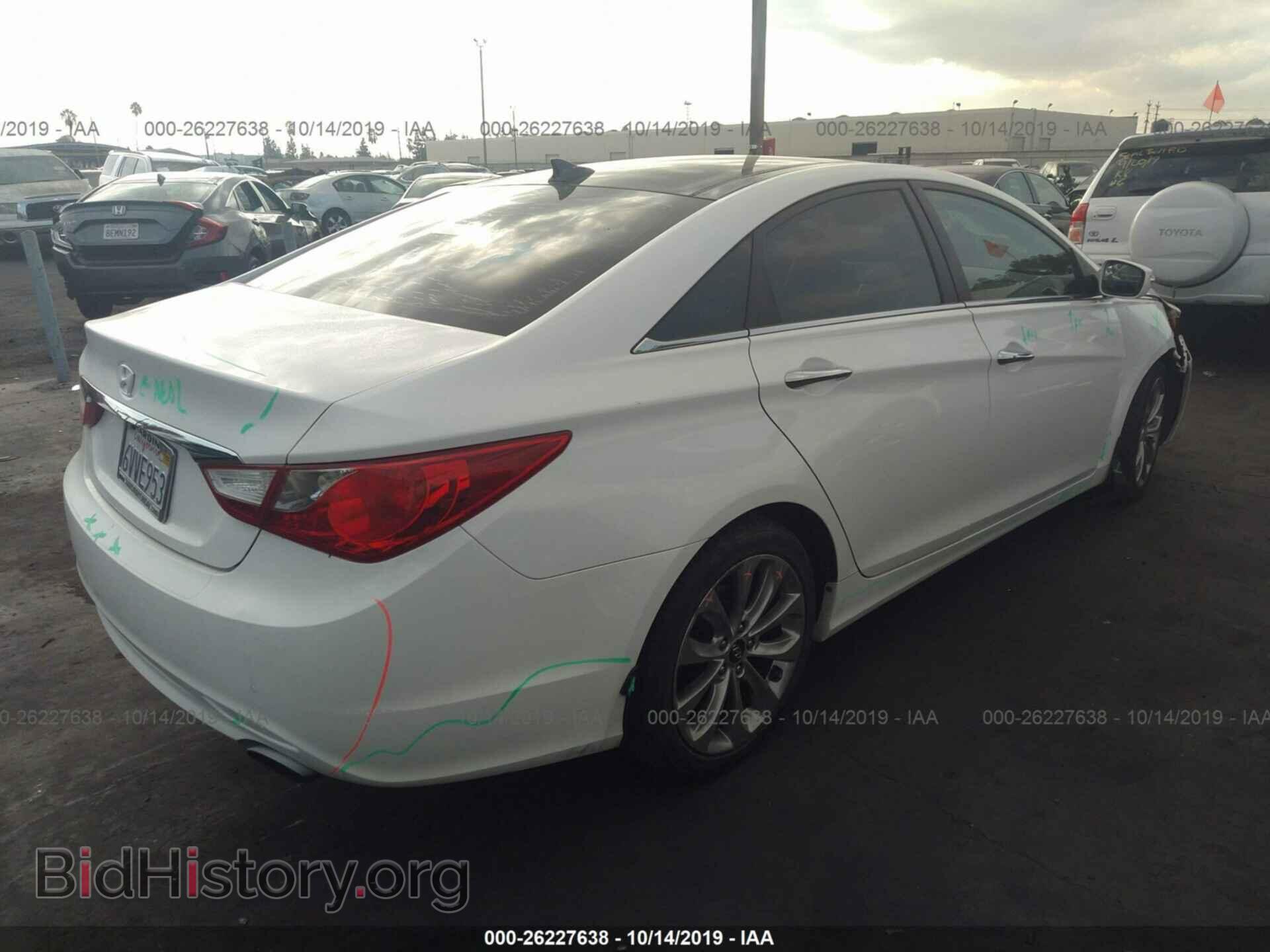 2012 HYUNDAI SONATA - VIN: 5NPEC4AB1CH502267 - Фото 4
