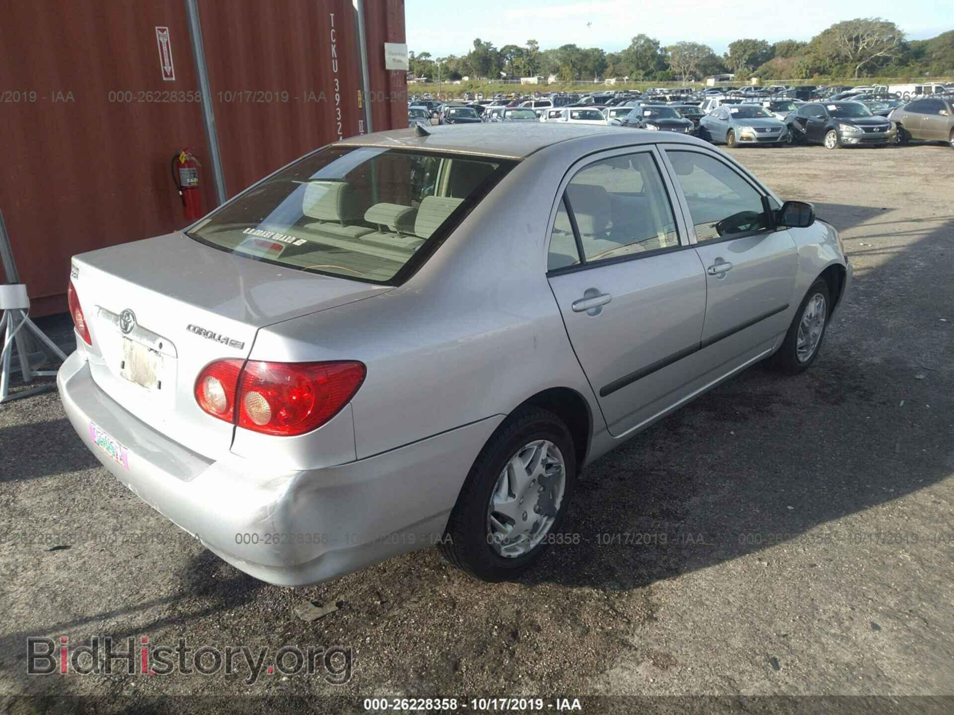 2005 TOYOTA COROLLA - VIN: JTDBR32E550056676 - Фото 4