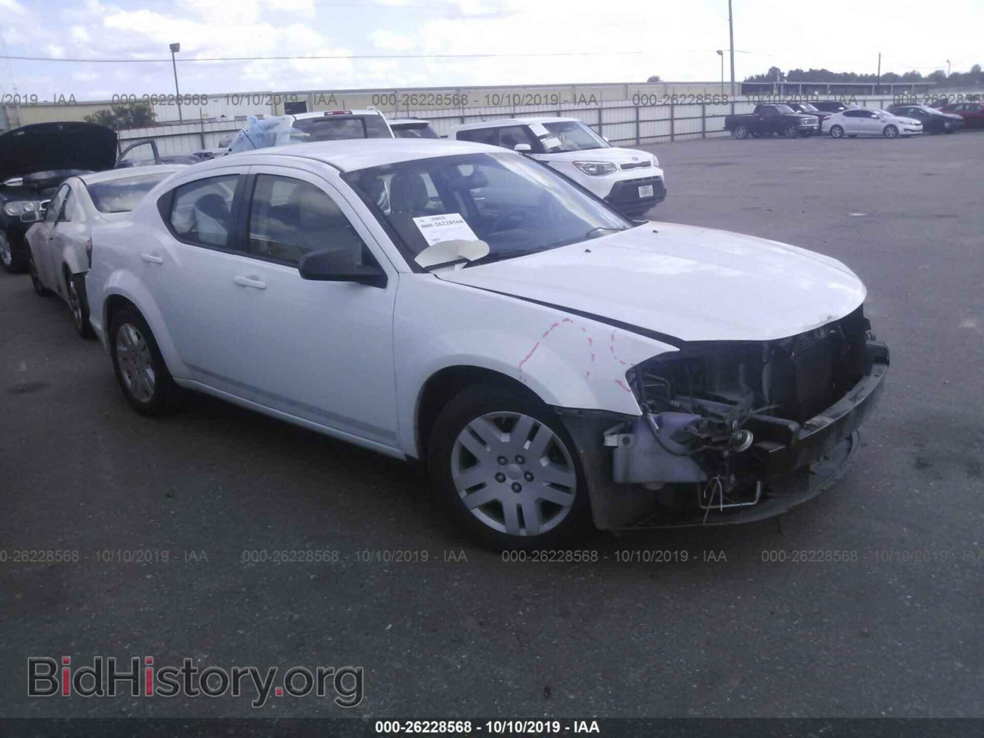Photo 1C3CDZAG9DN512239 - DODGE AVENGER 2013