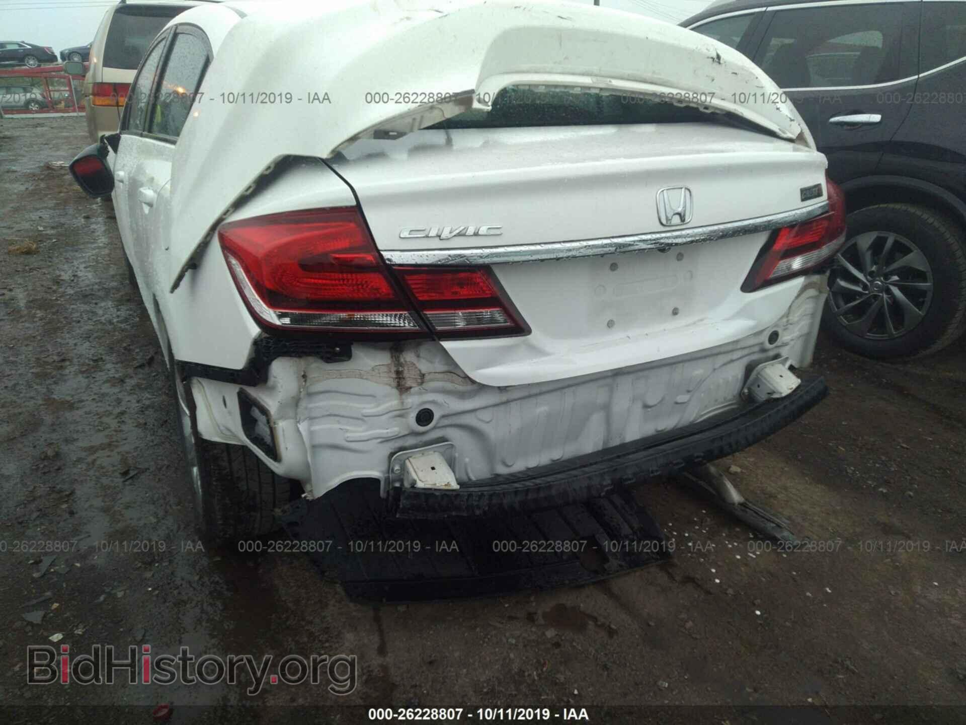 2013 HONDA CIVIC - VIN: 19XFB2F54DE064669 - Фото 6