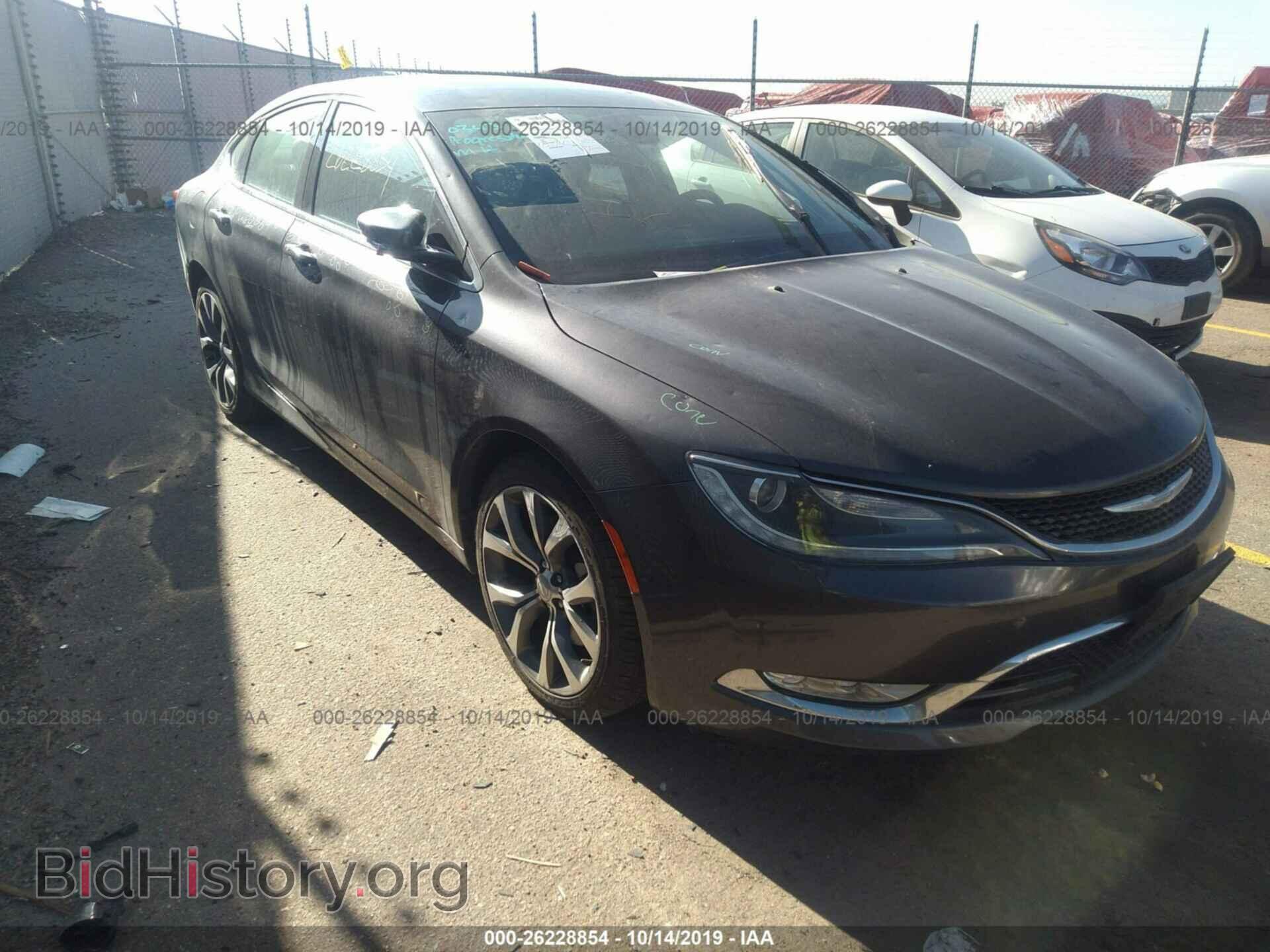 Фотография 1C3CCCEG0GN135833 - CHRYSLER 200 2016