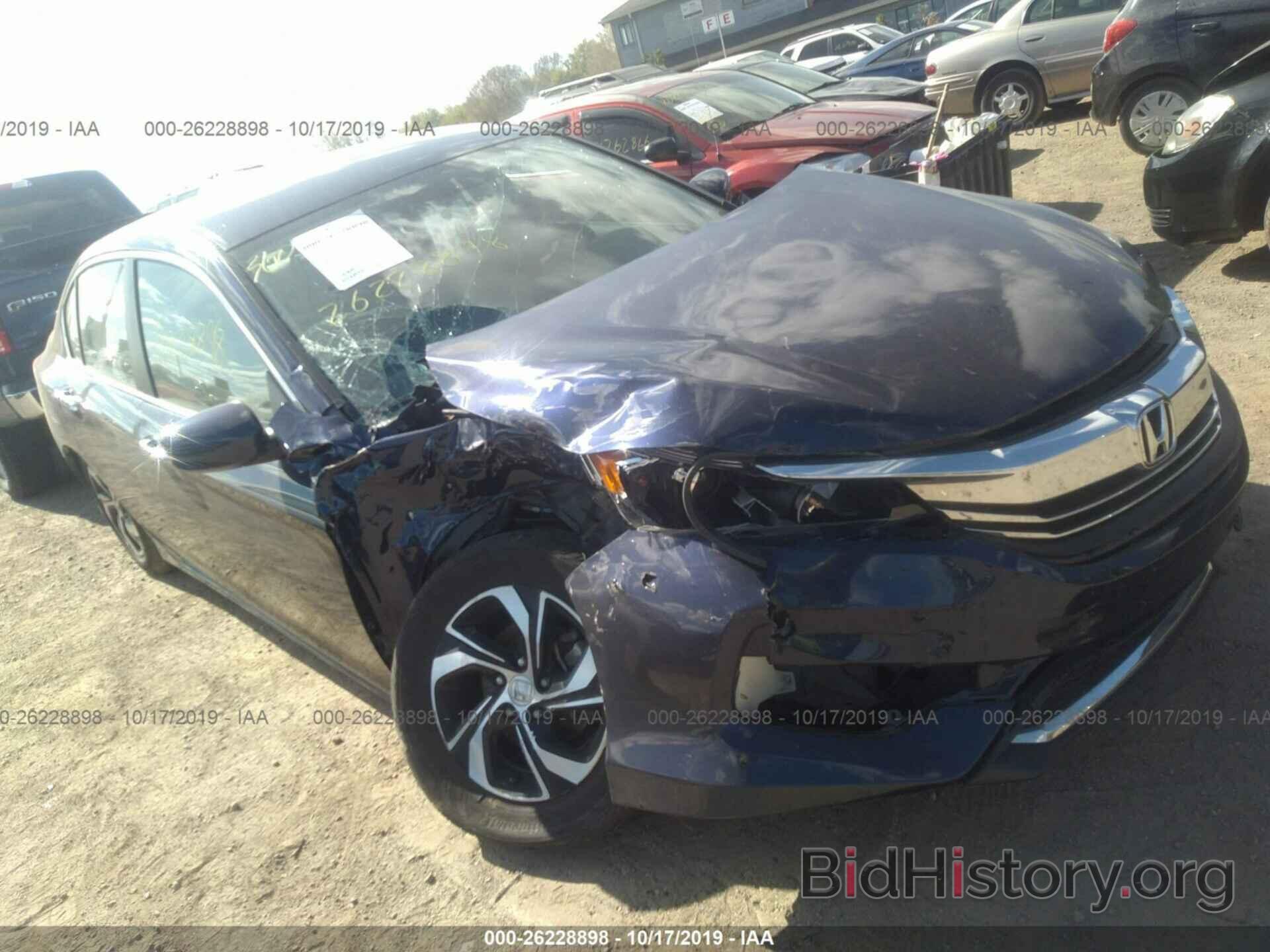 Photo 1HGCR2F32HA284688 - HONDA ACCORD 2017