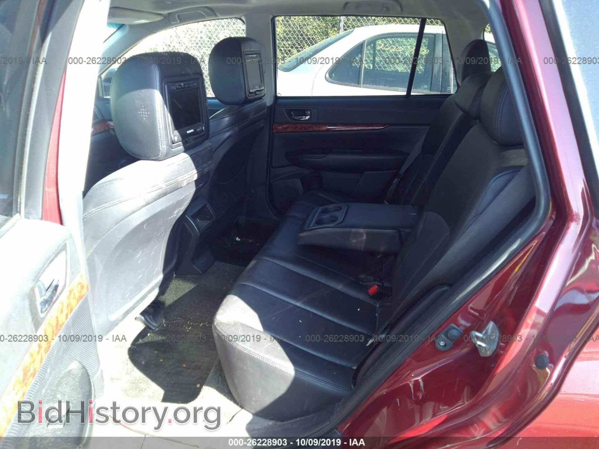 2012 SUBARU OUTBACK - VIN: 4S4BRDKC5C2285716 - Фото 8