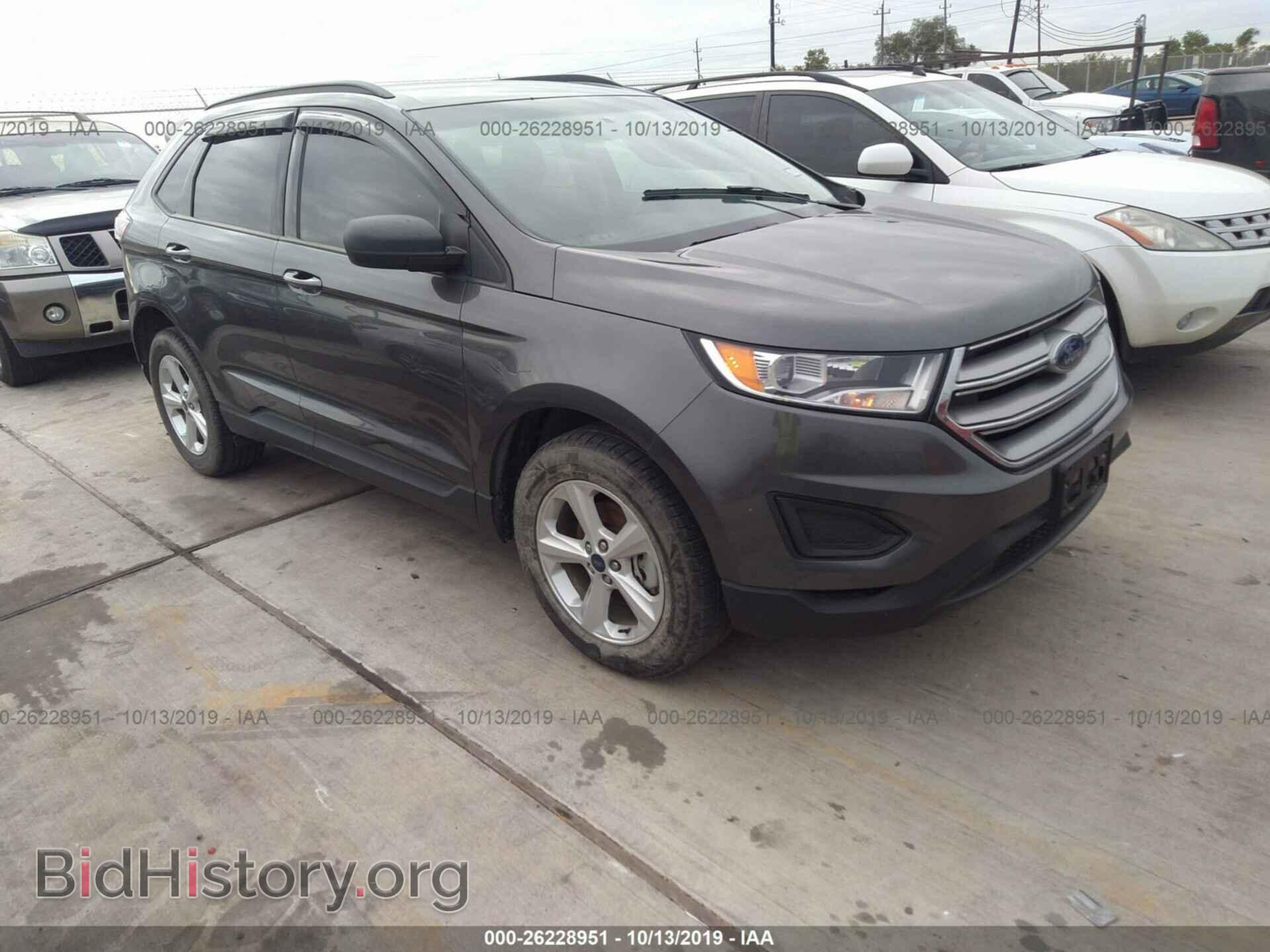 Фотография 2FMPK3G94JBB12942 - FORD EDGE 2018