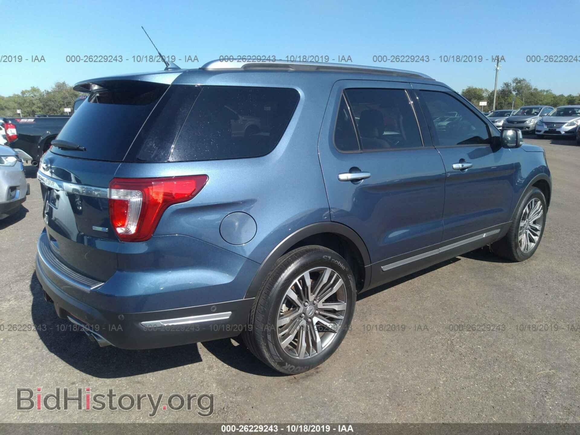 2018 FORD EXPLORER - VIN: 1FM5K8HT1JGA03376 - Фото 4