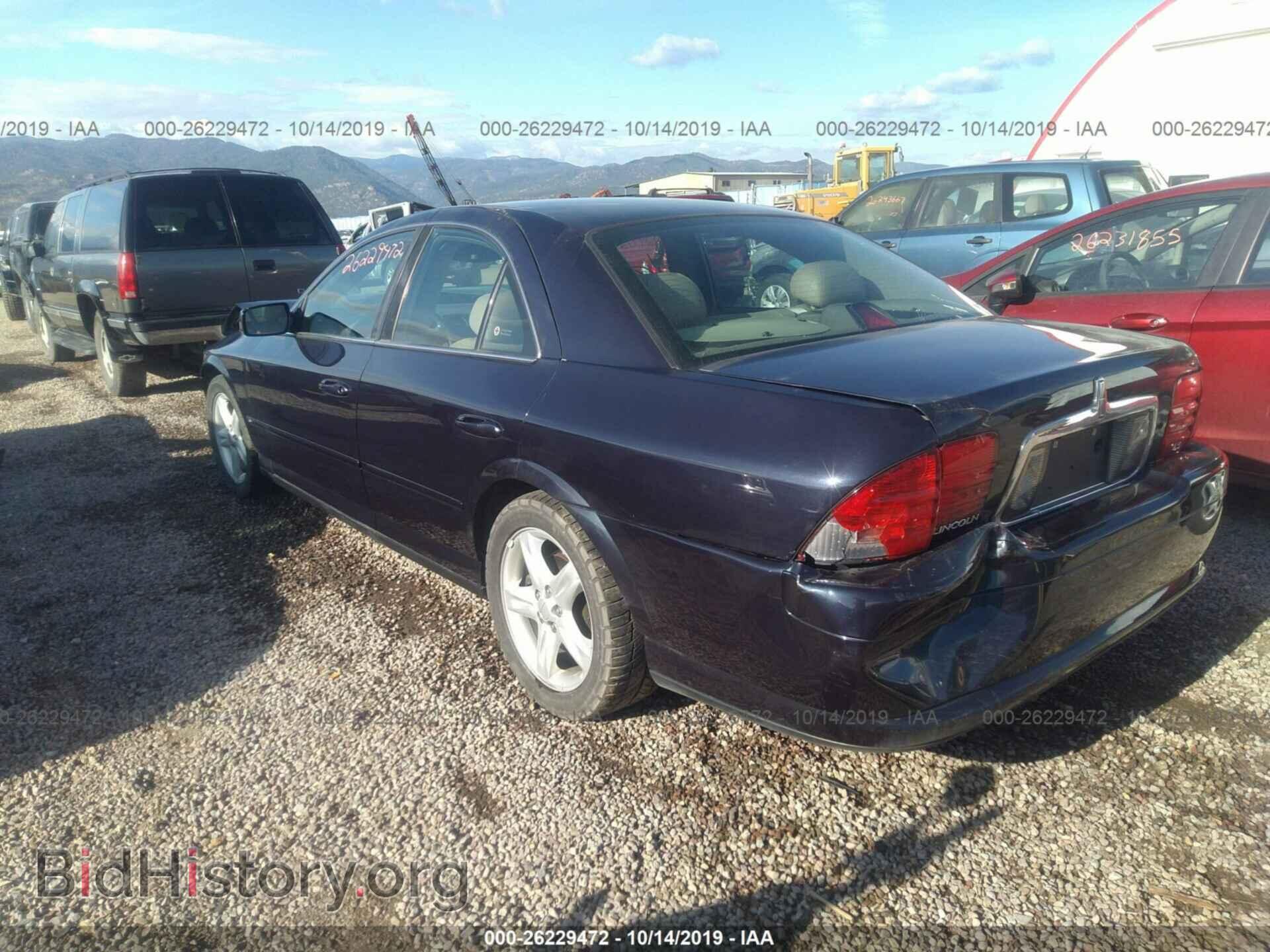 2000 LINCOLN LS - VIN: 1LNHM87A4YY834284 - Фото 3