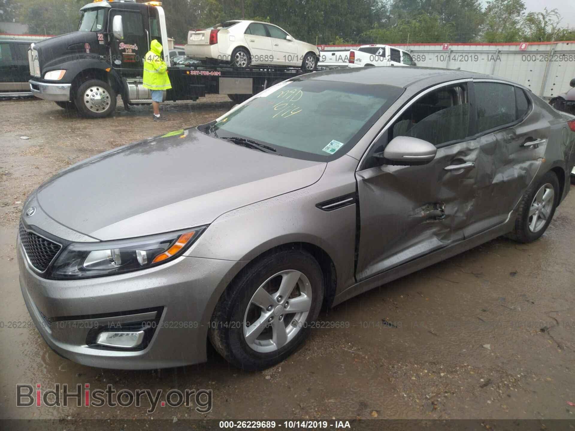 2015 KIA OPTIMA - VIN: 5XXGM4A77FG388986 - Фото 2
