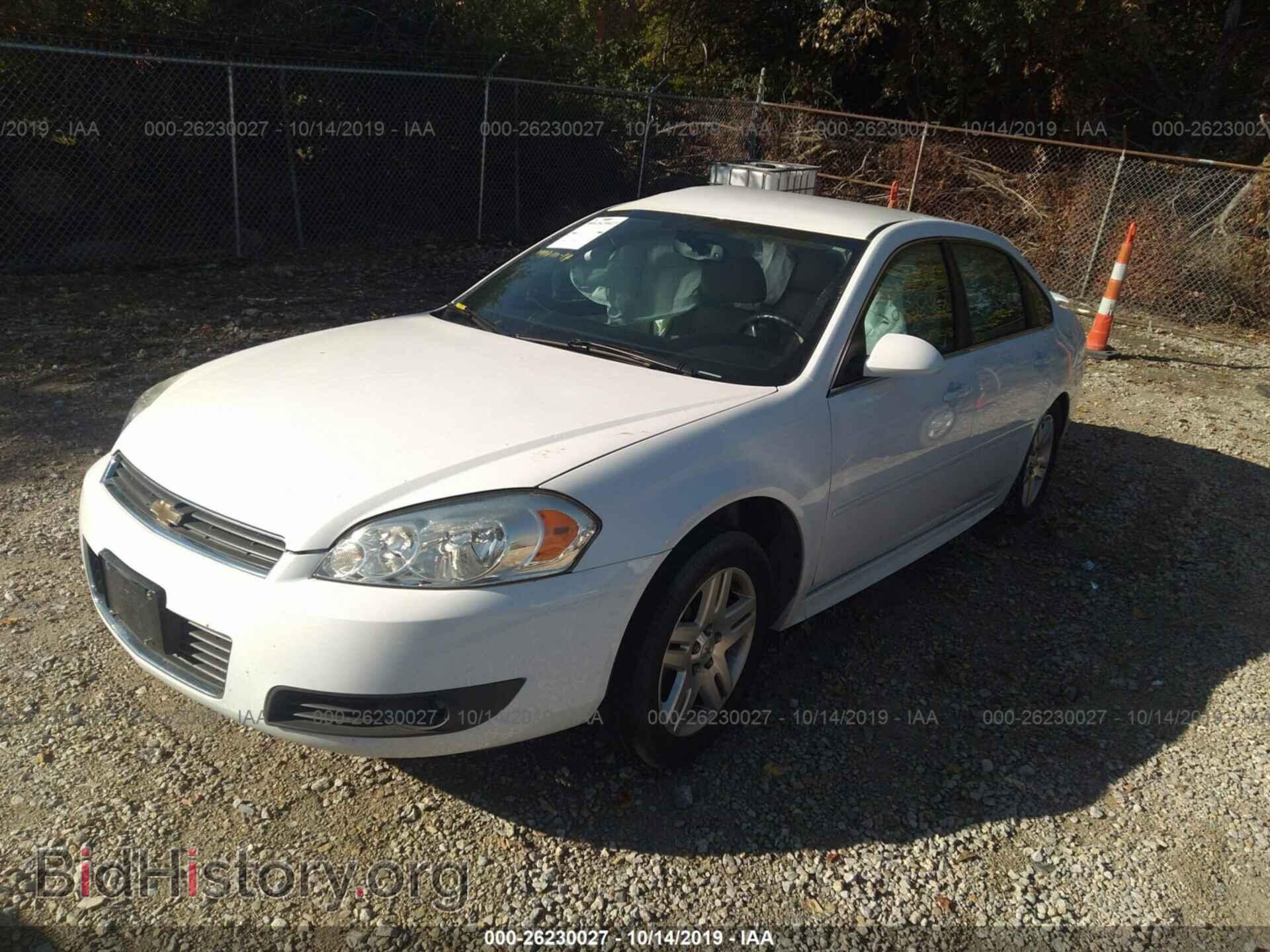 2011 CHEVROLET IMPALA - VIN: 2G1WB5EK2B1106476 - Photo 2