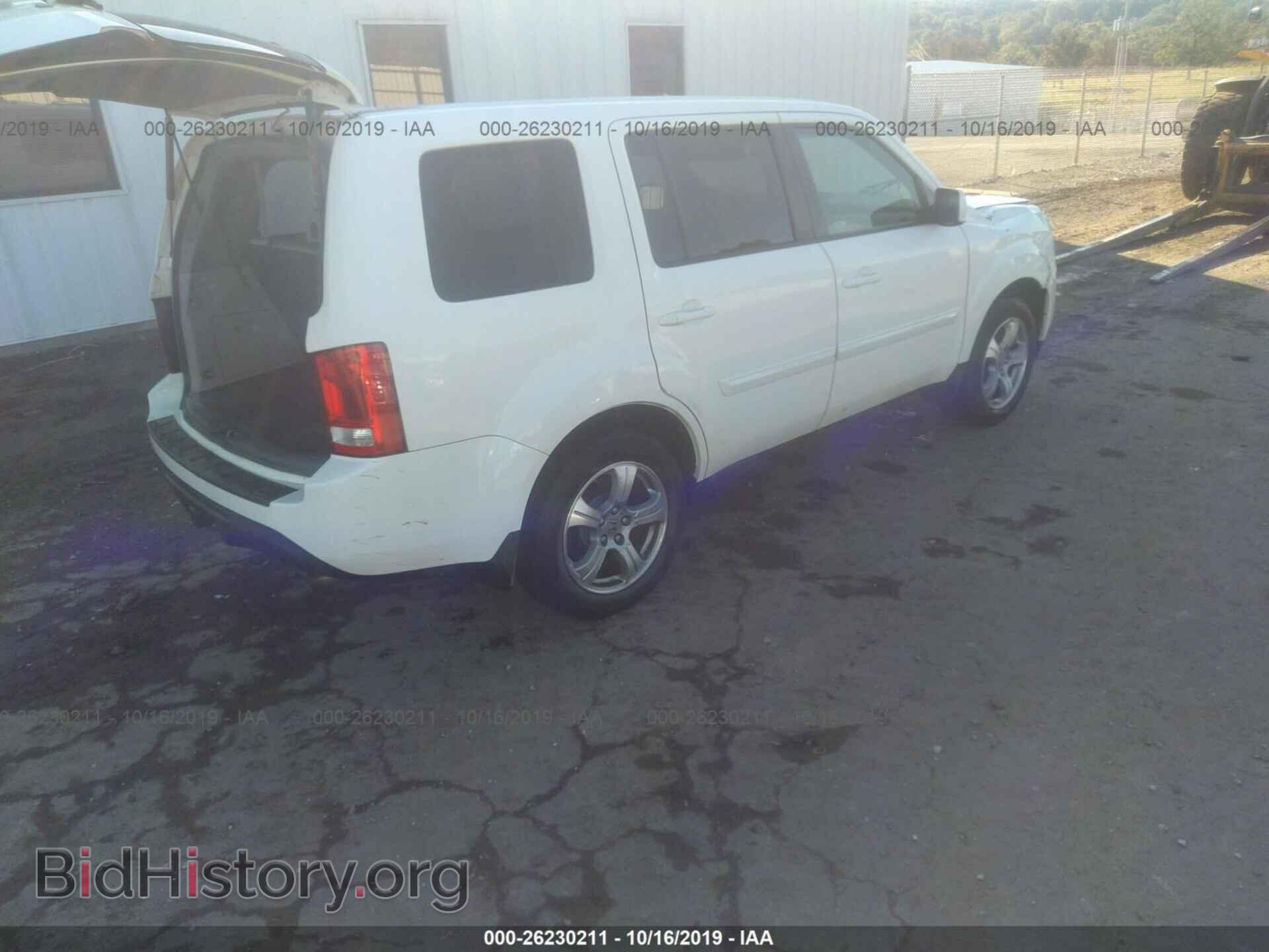 2012 HONDA PILOT - VIN: 5FNYF4H64CB053369 - Фото 4
