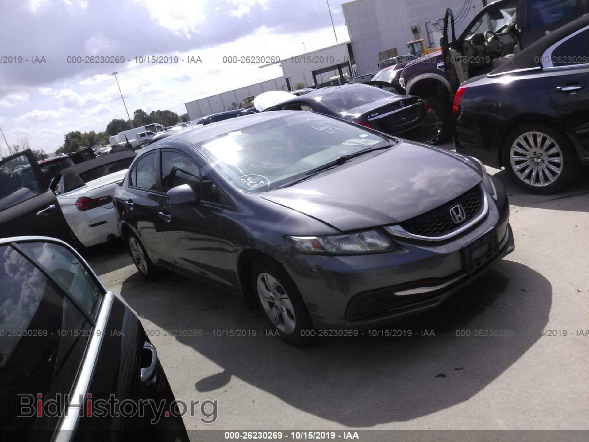 Фотография 2HGFB2F57DH505636 - HONDA CIVIC 2013