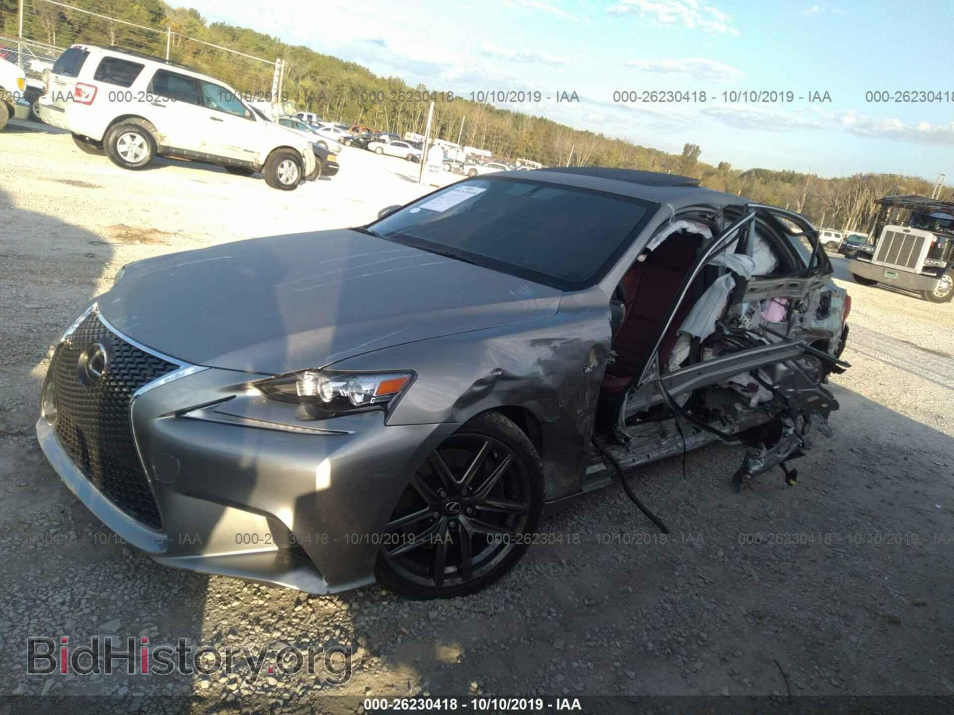 2015 LEXUS IS - VIN: JTHBE1D24F5016451 - Фото 2