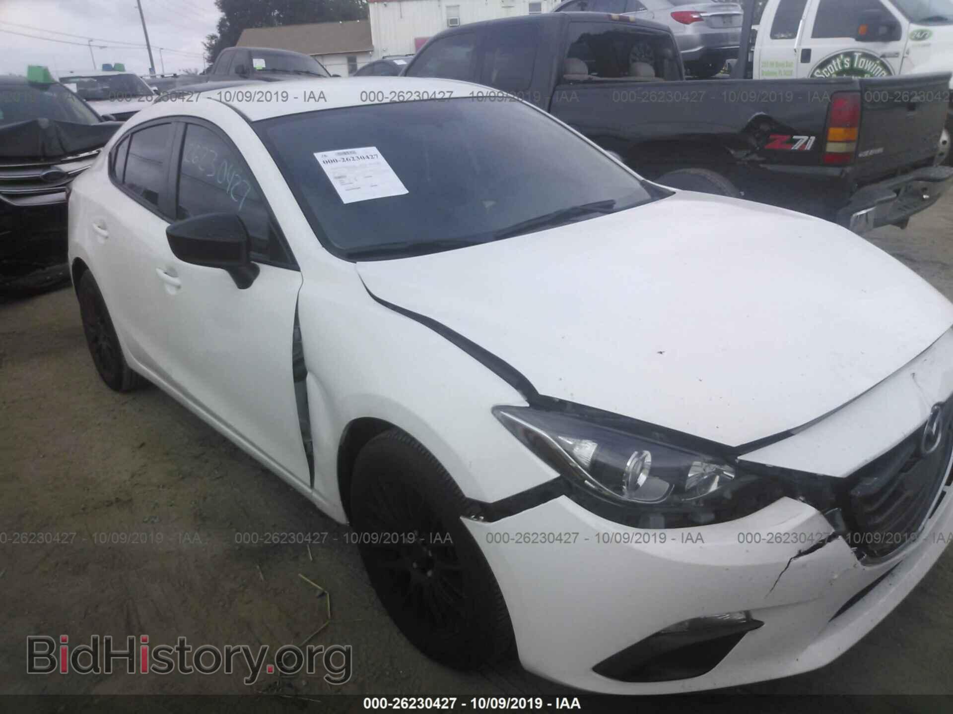Фотография JM1BM1T72F1251729 - MAZDA 3 2015