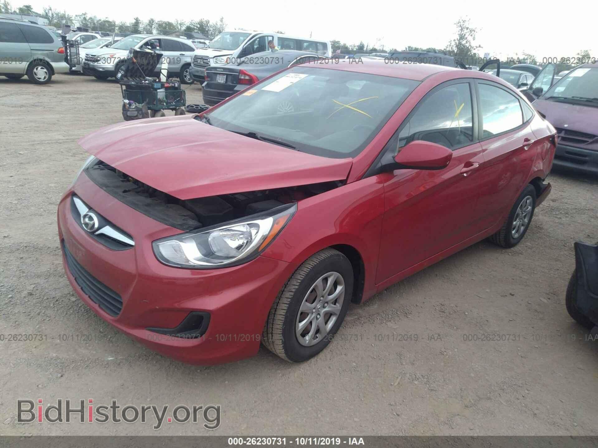 2013 HYUNDAI ACCENT - VIN: KMHCT4AE5DU394112 - Фото 2
