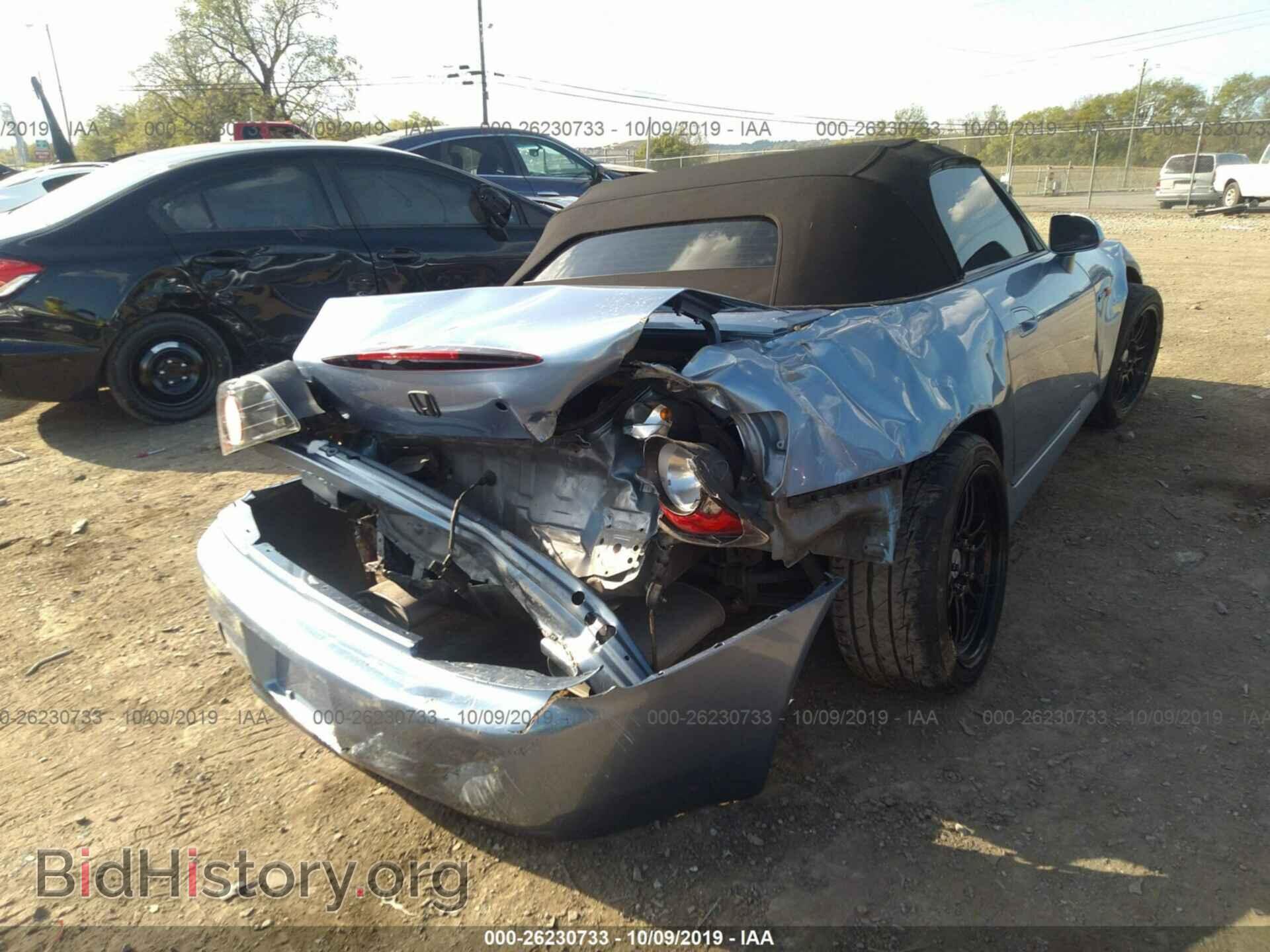 2003 HONDA S2000 - VIN: JHMAP114X3T004209 - Фото 4