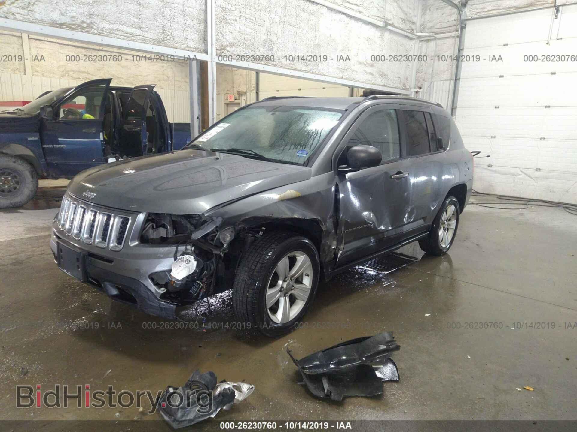 2011 JEEP COMPASS - VIN: 1J4NF1FB6BD234958 - Фото 2