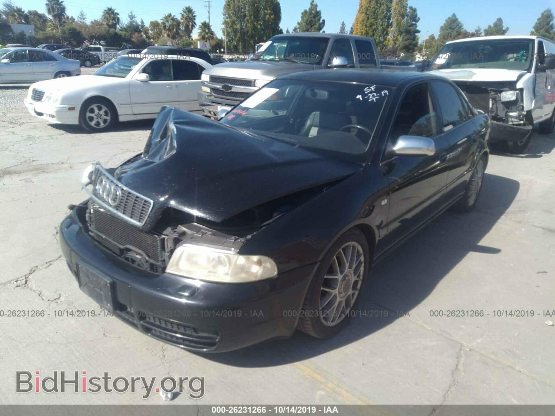 2001 AUDI S4 - VIN: WAURD68D51A065005 - Фото 2