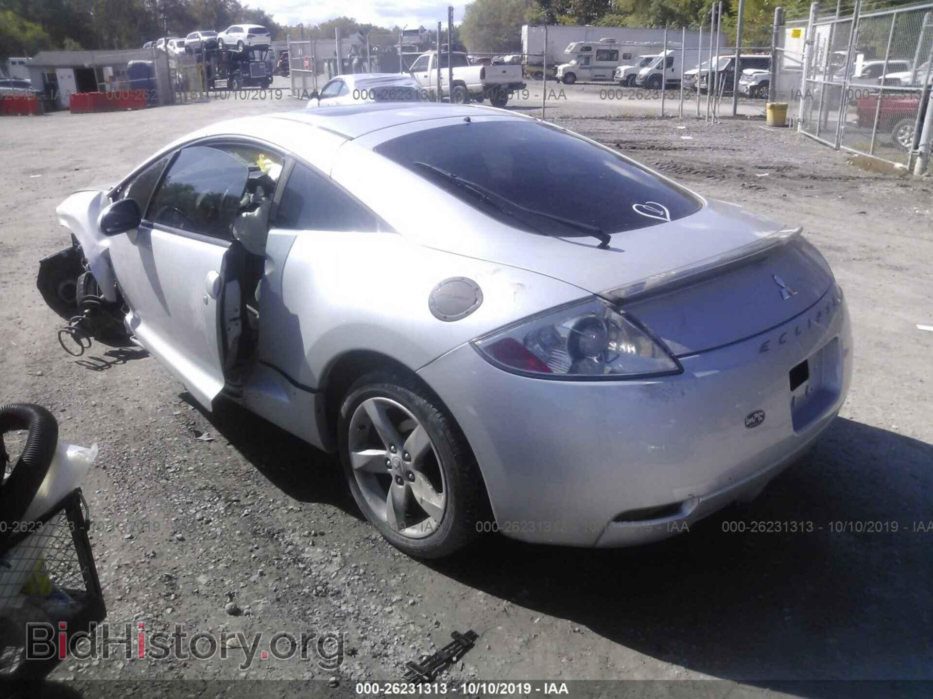 2007 MITSUBISHI ECLIPSE - VIN: 4A3AK24F37E021380 - Фото 3