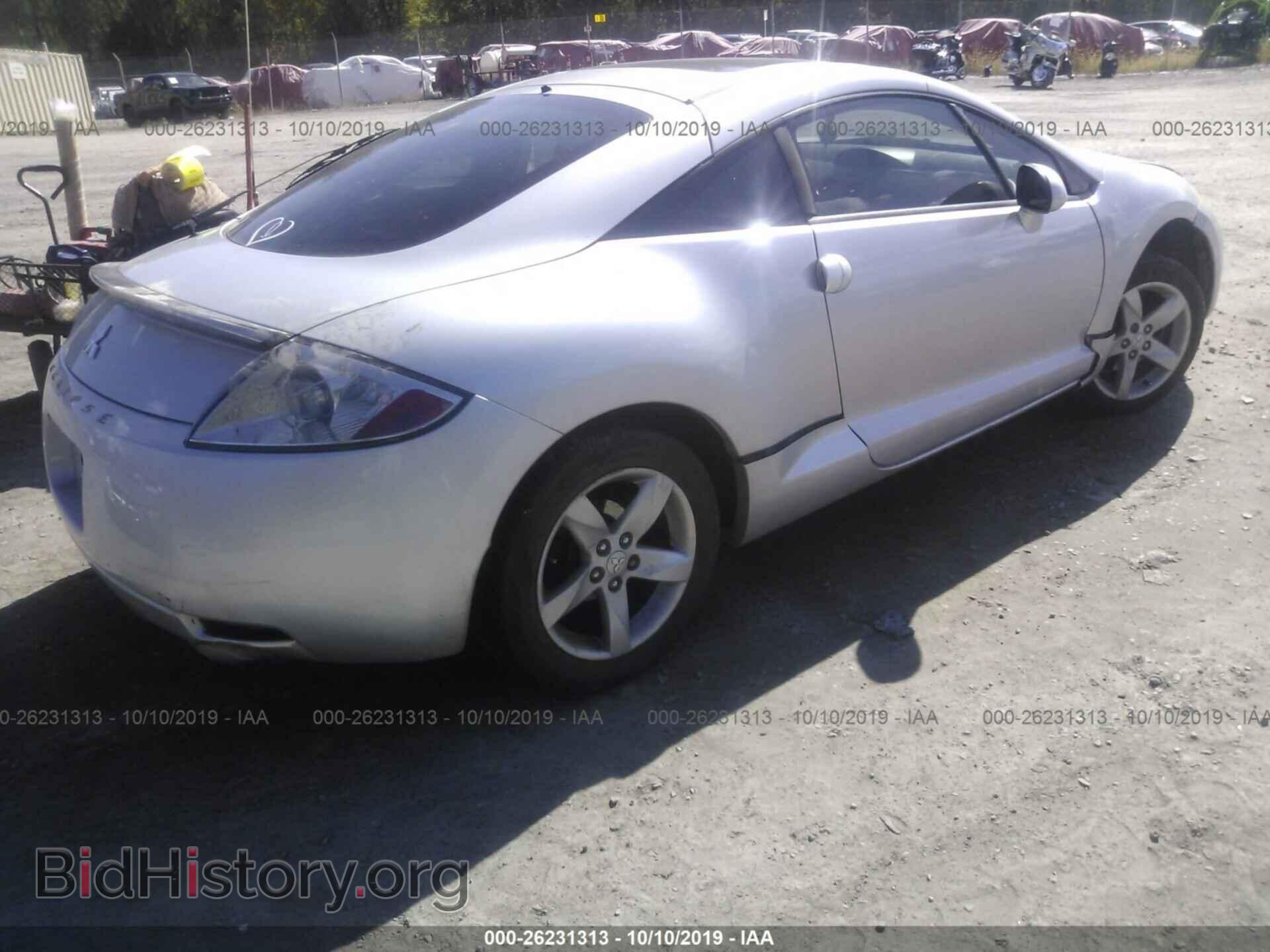 2007 MITSUBISHI ECLIPSE - VIN: 4A3AK24F37E021380 - Фото 4