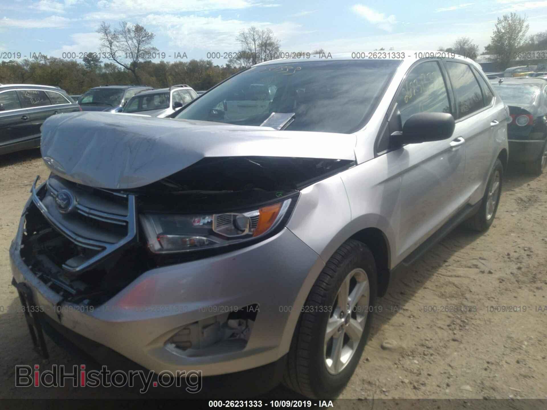 2015 FORD EDGE - VIN: 2FMTK4G94FBC03298 - Фото 2