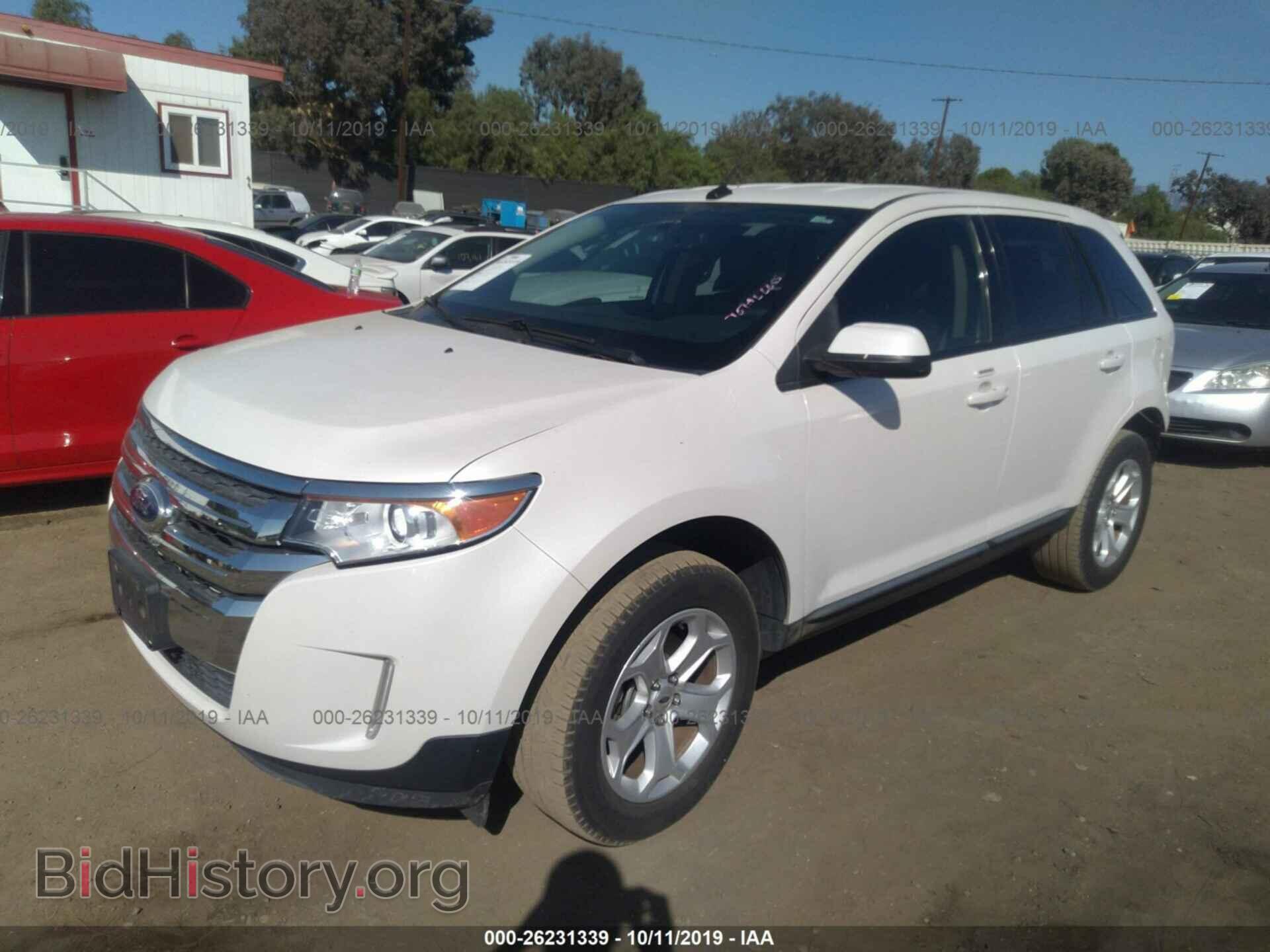 2014 FORD EDGE - VIN: 2FMDK3JC4EBB18611 - Фото 2