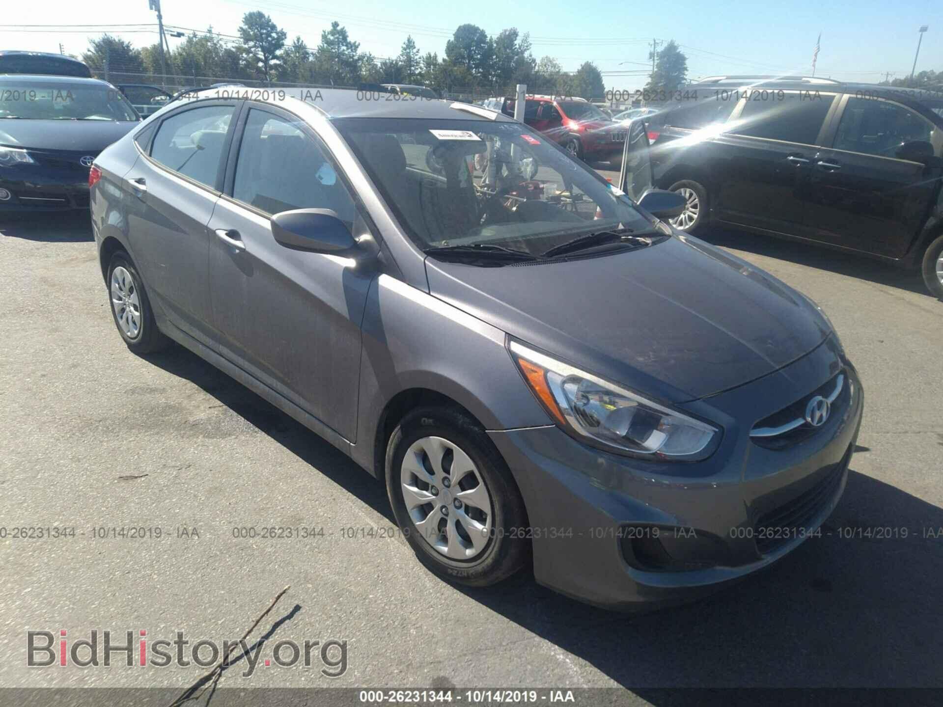 Фотография KMHCT4AE8GU018668 - HYUNDAI ACCENT 2016
