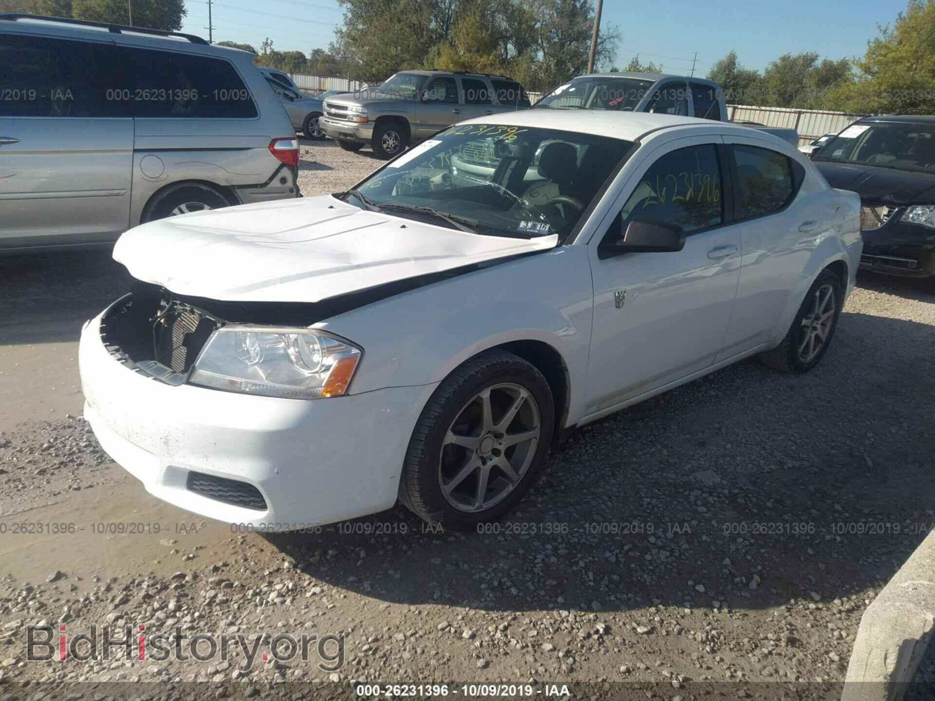 2013 DODGE AVENGER - VIN: 1C3CDZAB9DN675896 - Фото 2