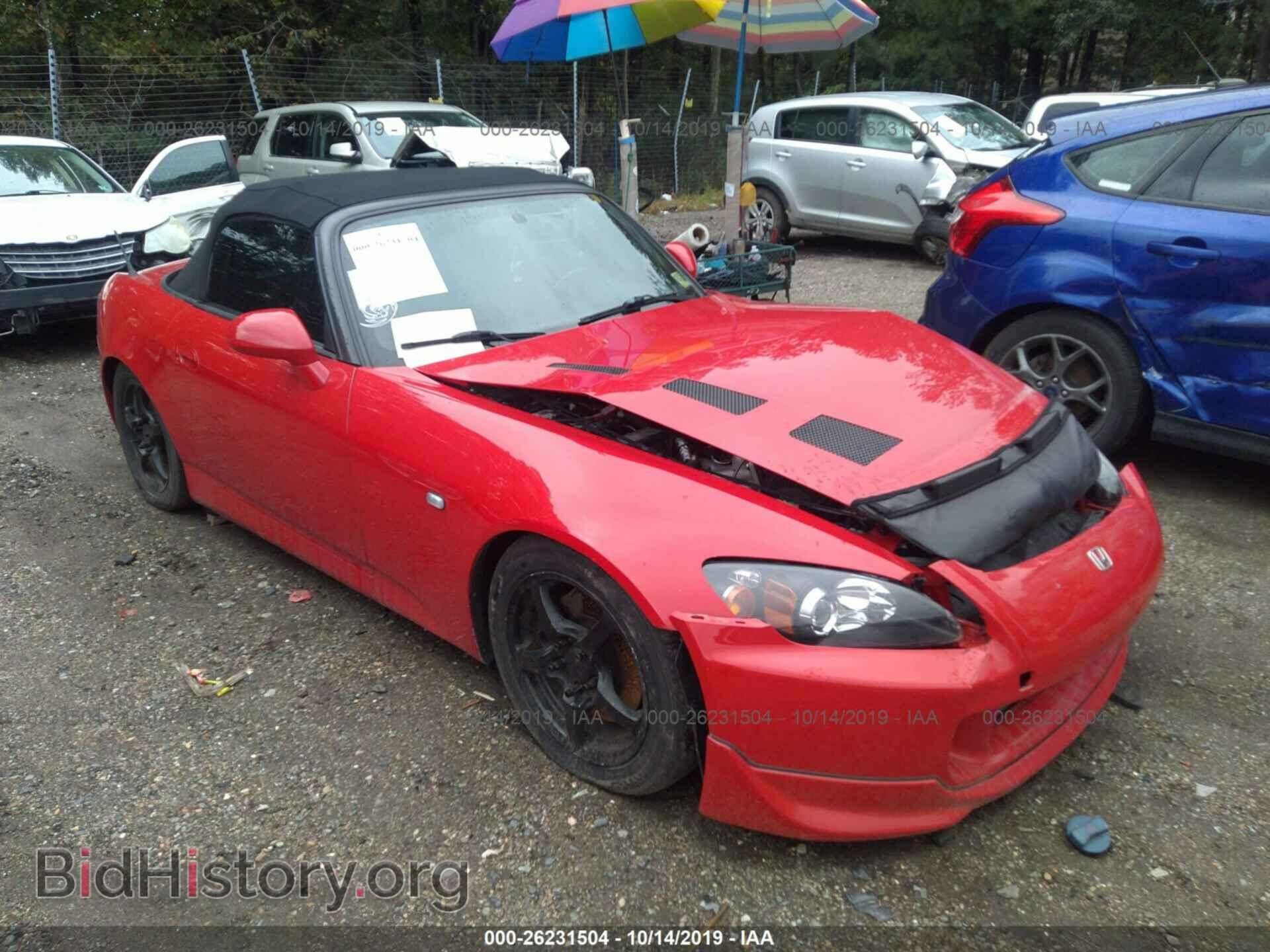 Фотография JHMAP1143YT002356 - HONDA S2000 2000