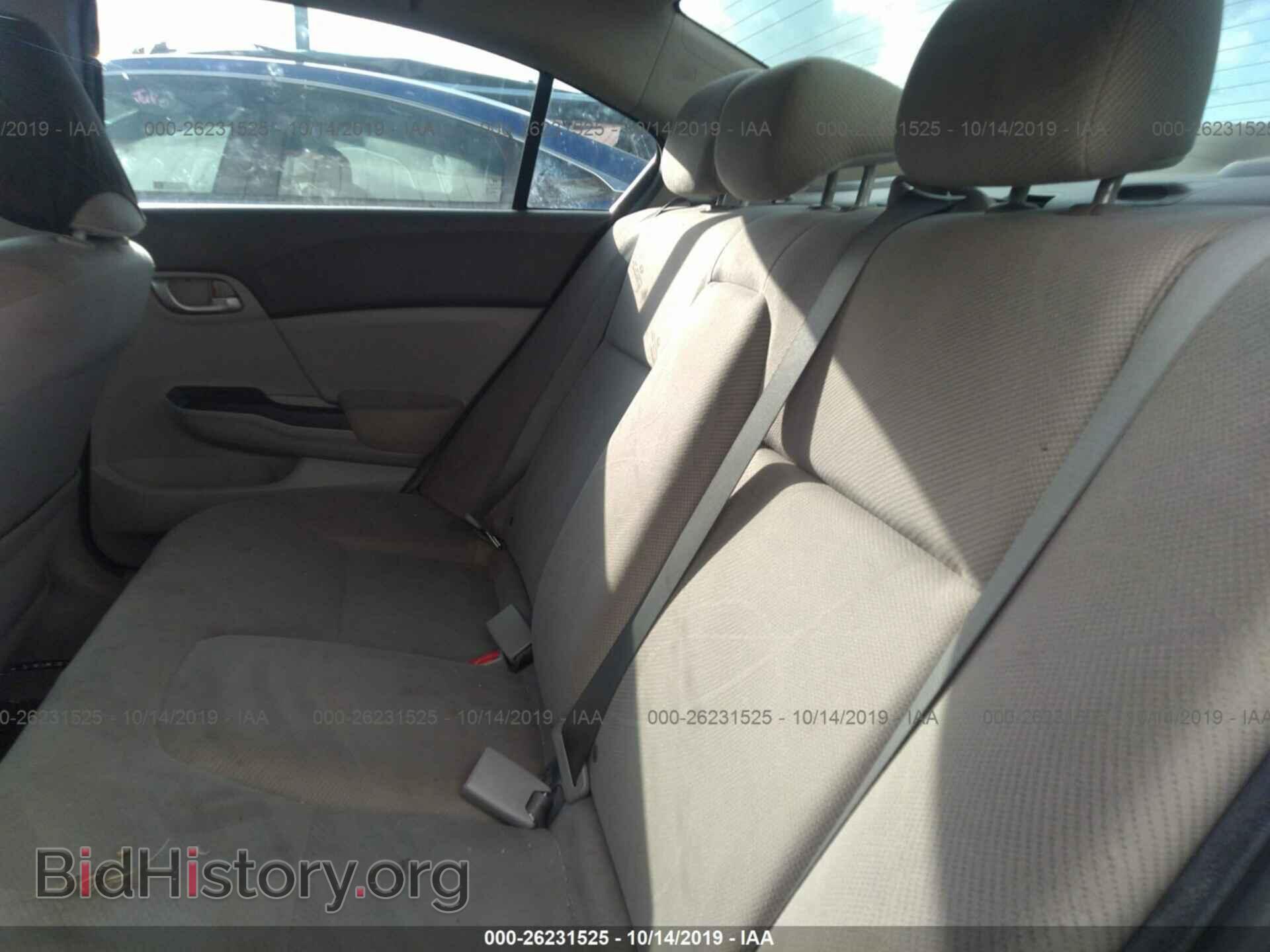 2012 HONDA CIVIC - VIN: 19XFB2F58CE347140 - Фото 8