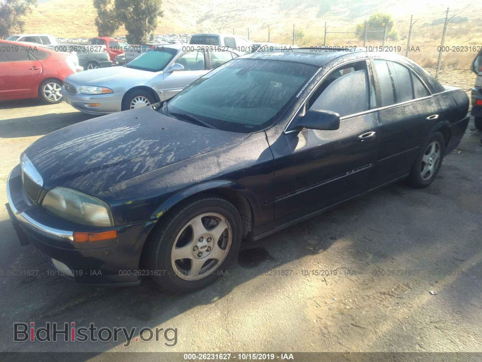 2001 Lincoln LS - VIN: 1LNHM87A11Y601307 - Фото 2