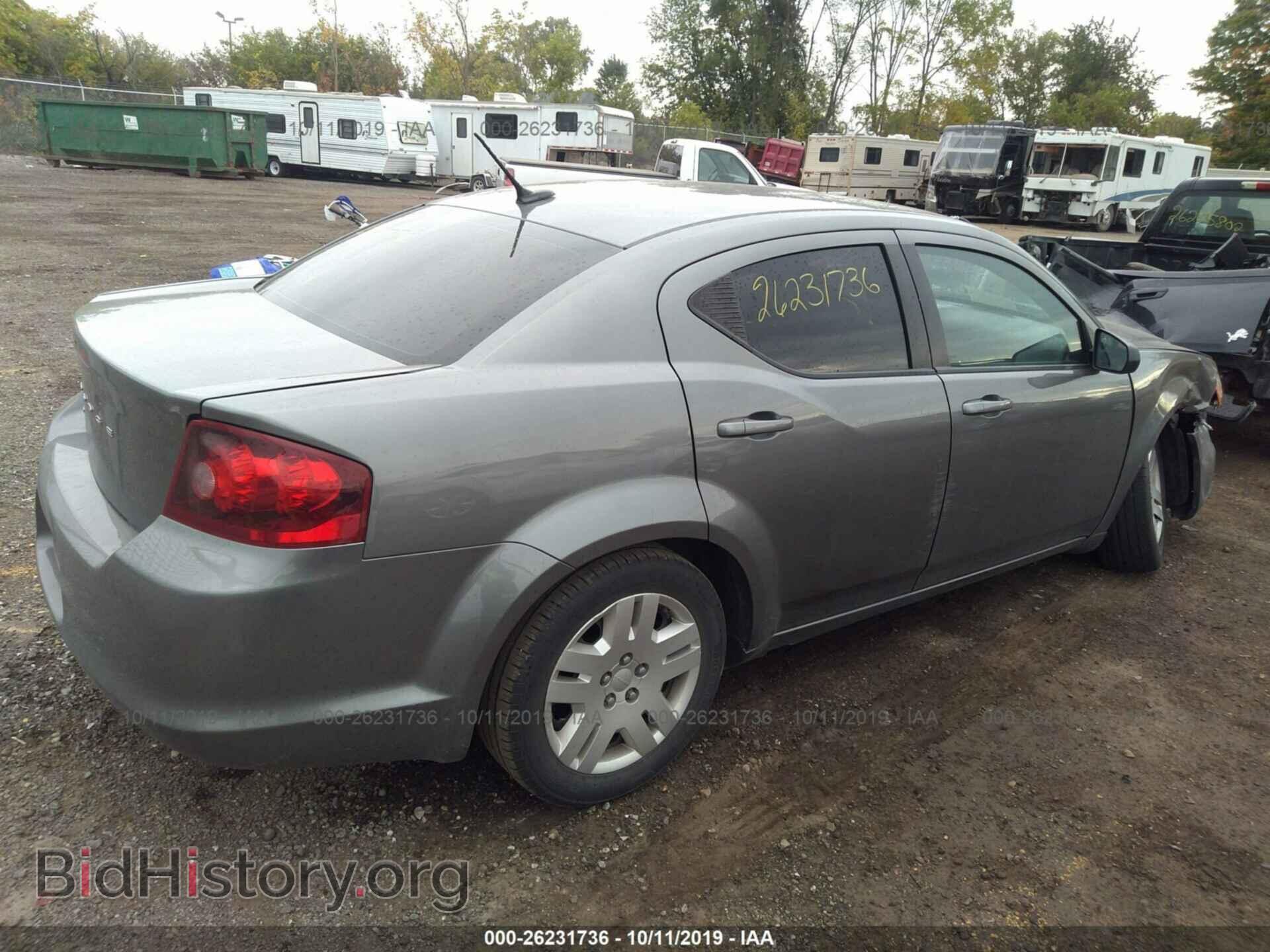 2013 DODGE AVENGER - VIN: 1C3CDZAB3DN622921 - Фото 4