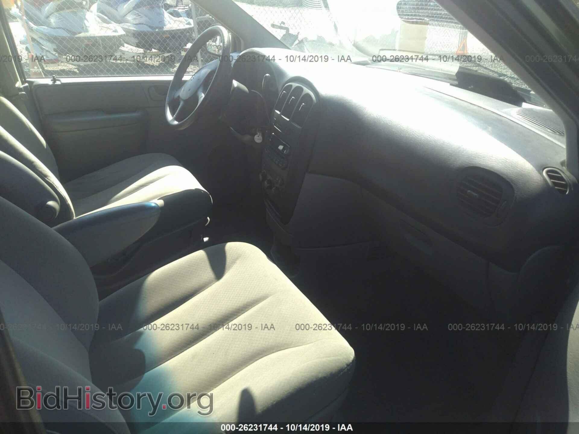 2007 DODGE CARAVAN - VIN: 1D4GP25E37B263997 - Фото 5