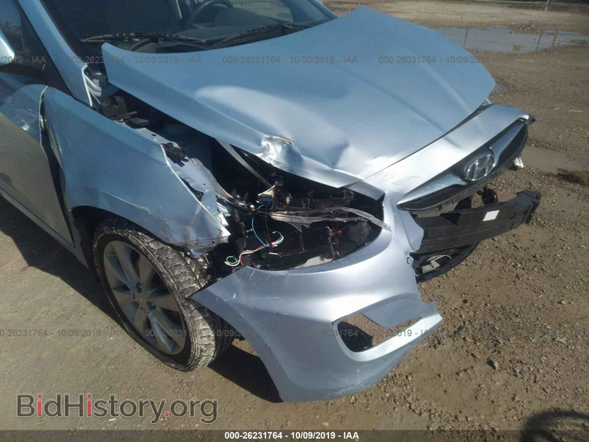 2012 HYUNDAI ACCENT - VIN: KMHCU5AE6CU045557 - Фото 6