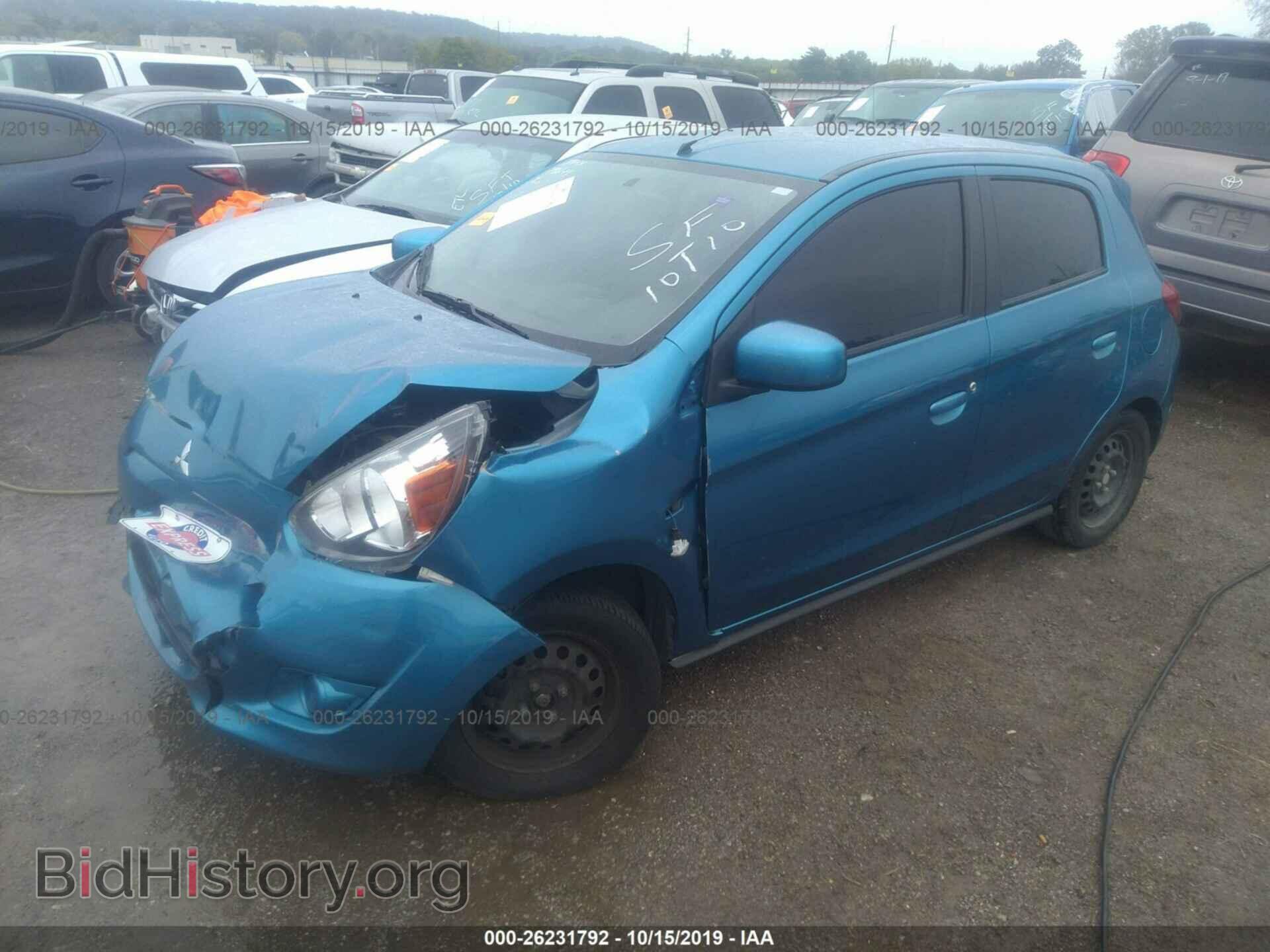 2014 MITSUBISHI MIRAGE - VIN: ML32A3HJ4EH024236 - Фото 2