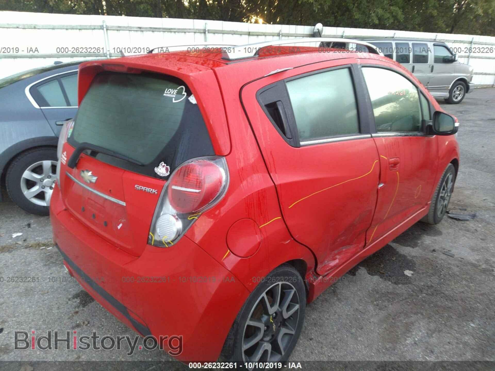 2014 CHEVROLET SPARK - VIN: KL8CF6S95EC469268 - Фото 4