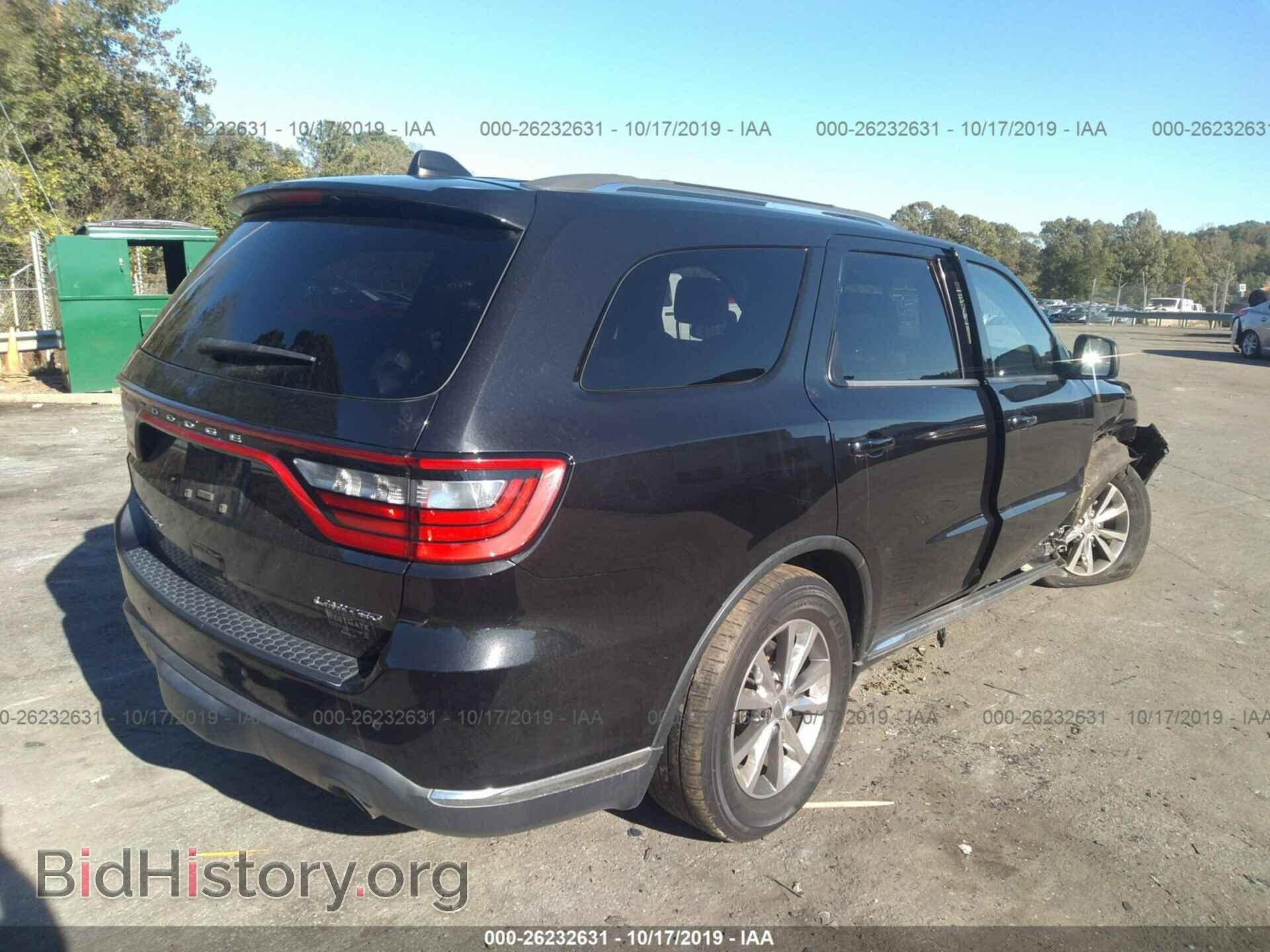 2015 DODGE DURANGO - VIN: 1C4RDHDG5FC904368 - Фото 4