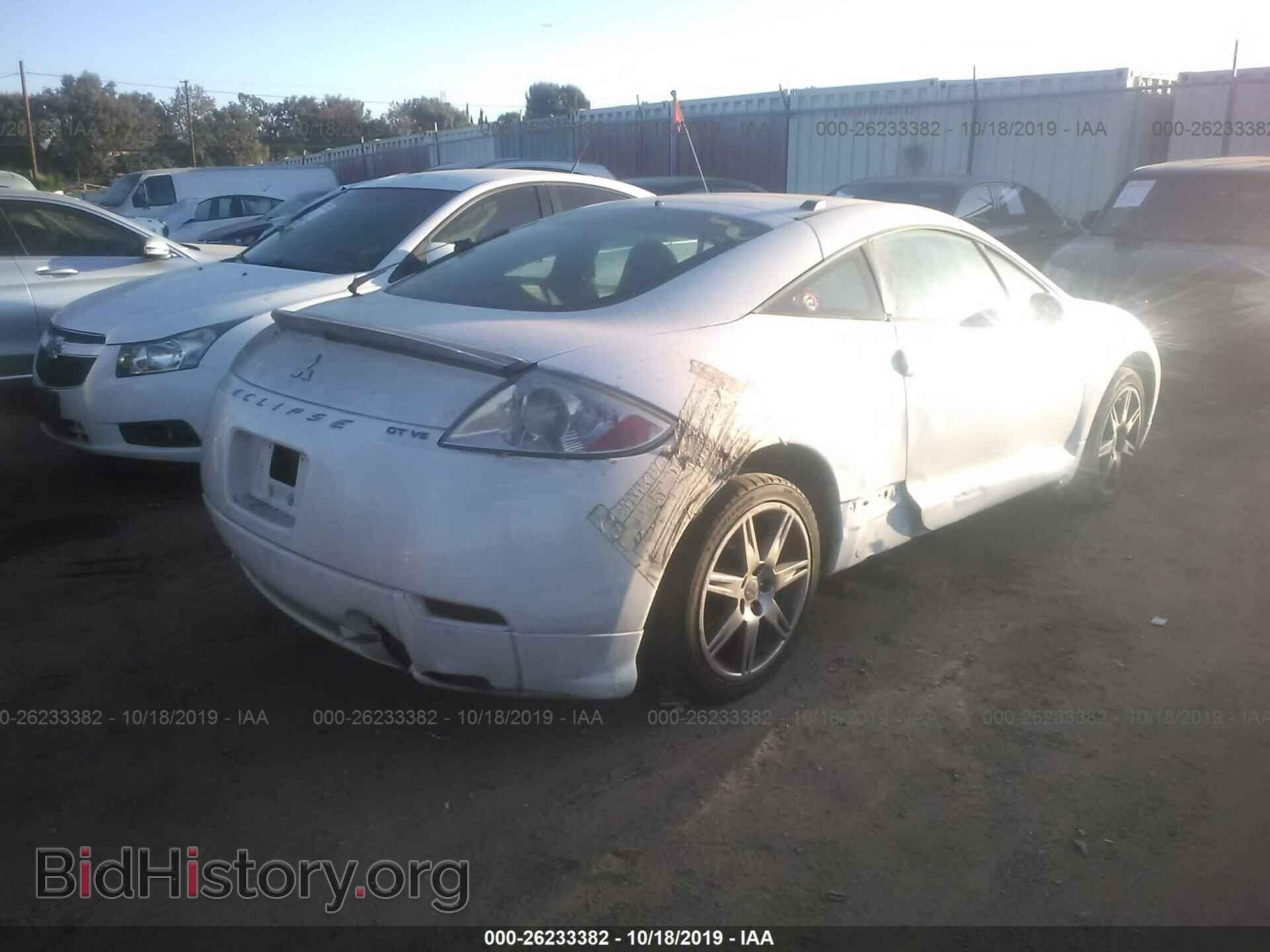 2008 MITSUBISHI ECLIPSE - VIN: 4A3AK34T08E027764 - Фото 4