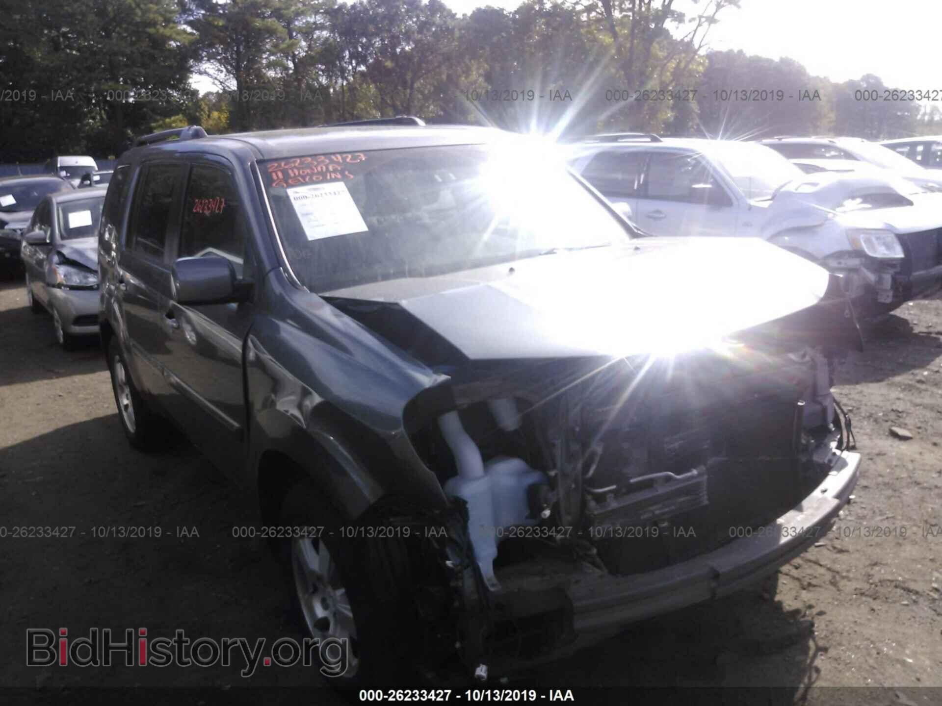 Фотография 5FNYF4H76BB060248 - HONDA PILOT 2011